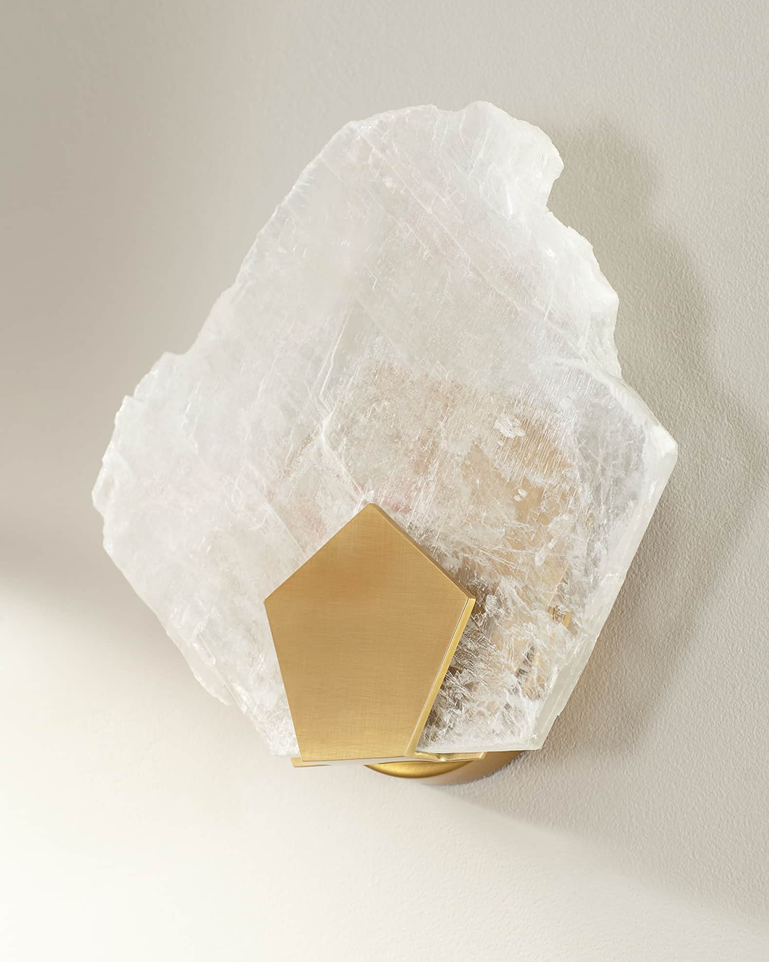 Quartz wall sconce sale