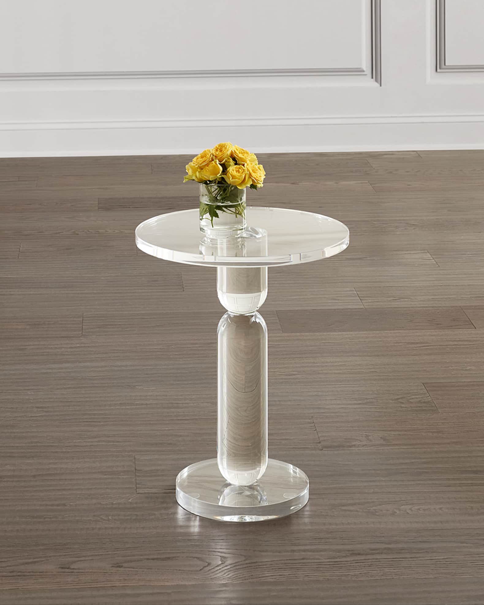 Interlude Home Roland Acrylic Side Table Horchow