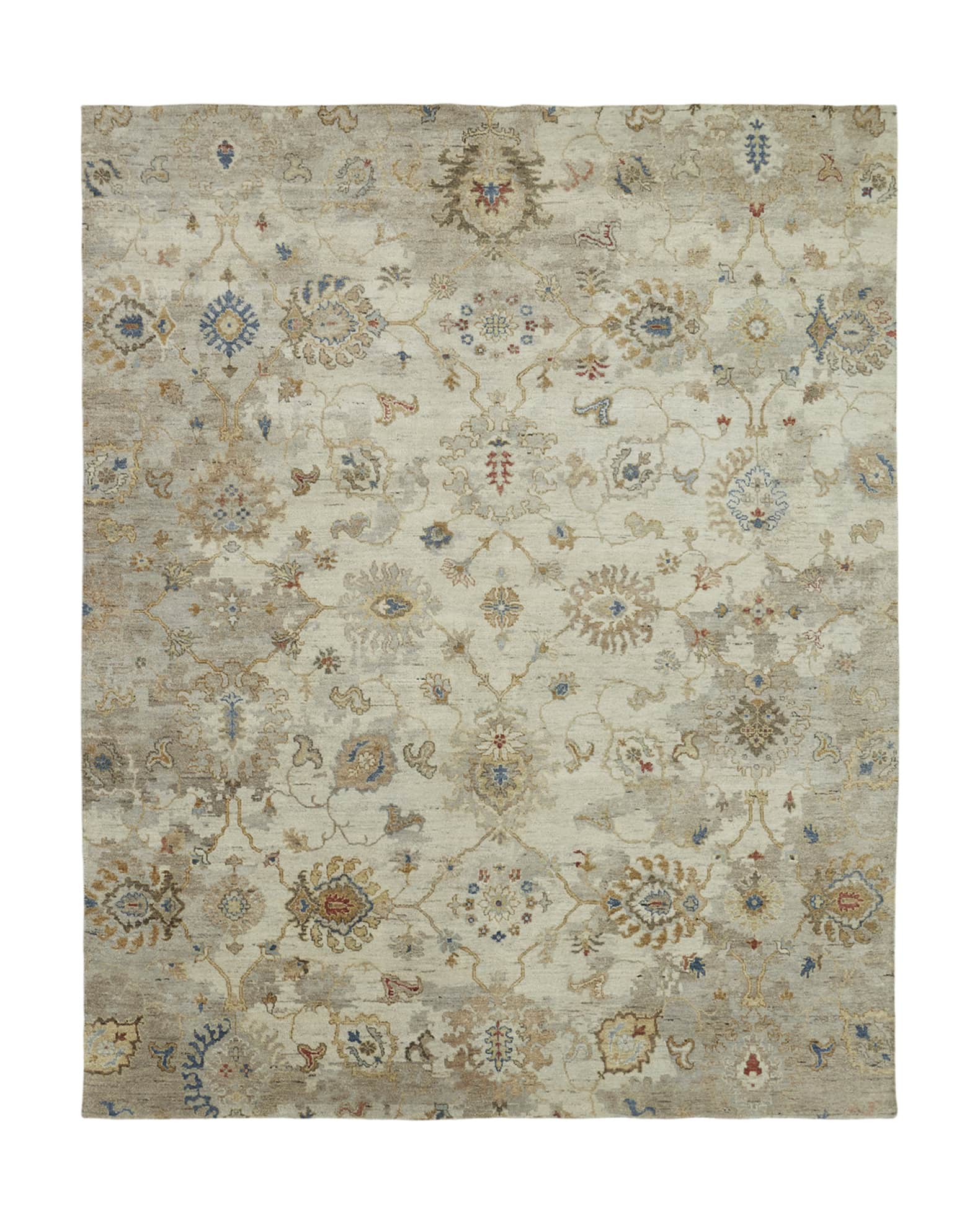 Antrim Hand-Knotted Rug, 3' x 10'