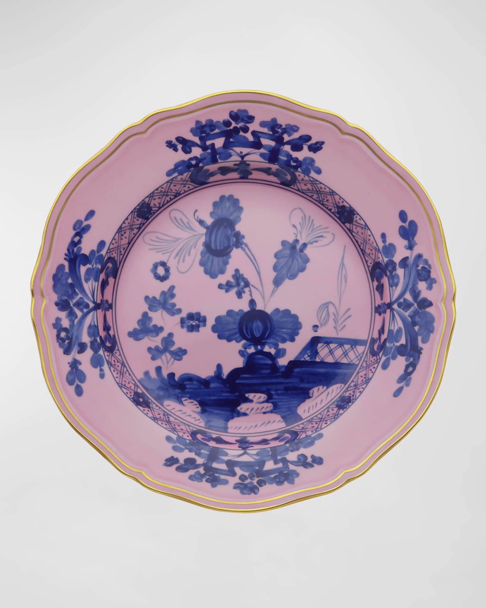 GINORI 1735 Oriente Italiano Salad Plate Azalea | Horchow