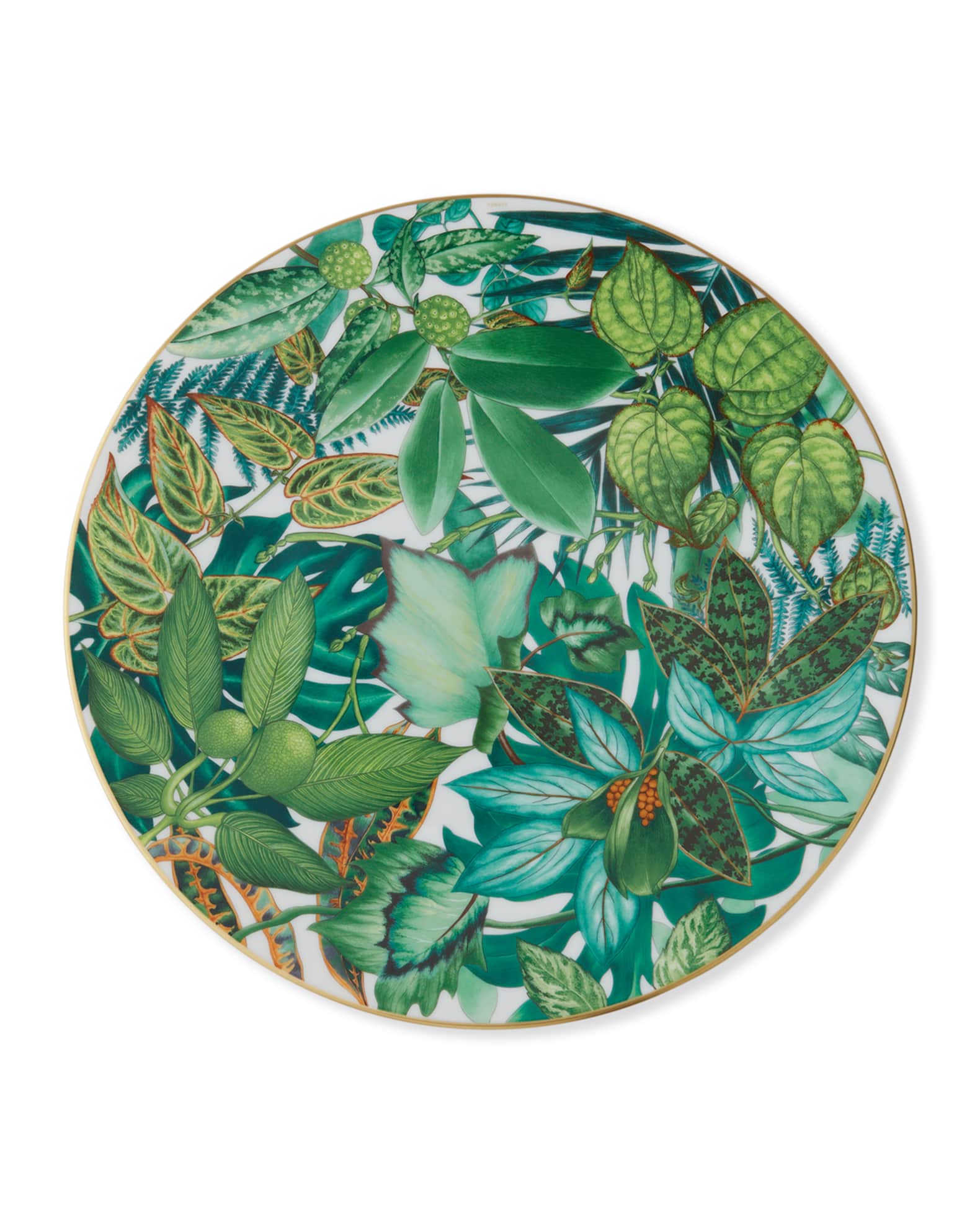 Hermes Passifolia Presentation Plate Horchow