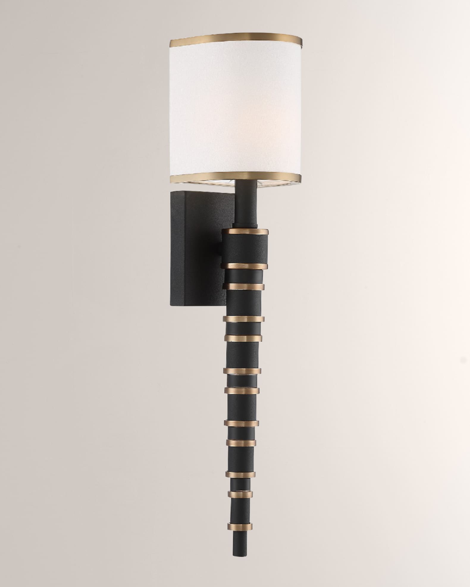 Crystorama cheap wall sconce