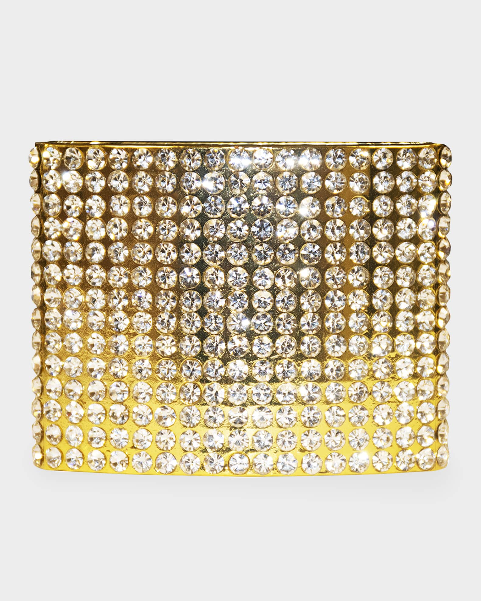 Nomi K Classic & Modern Crystal Studded Napkin Rings, Set of 4