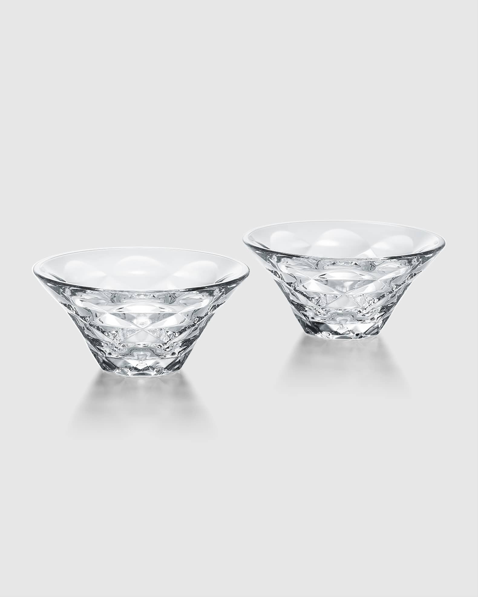 Baccarat Small Swing Dishes, Set of 2