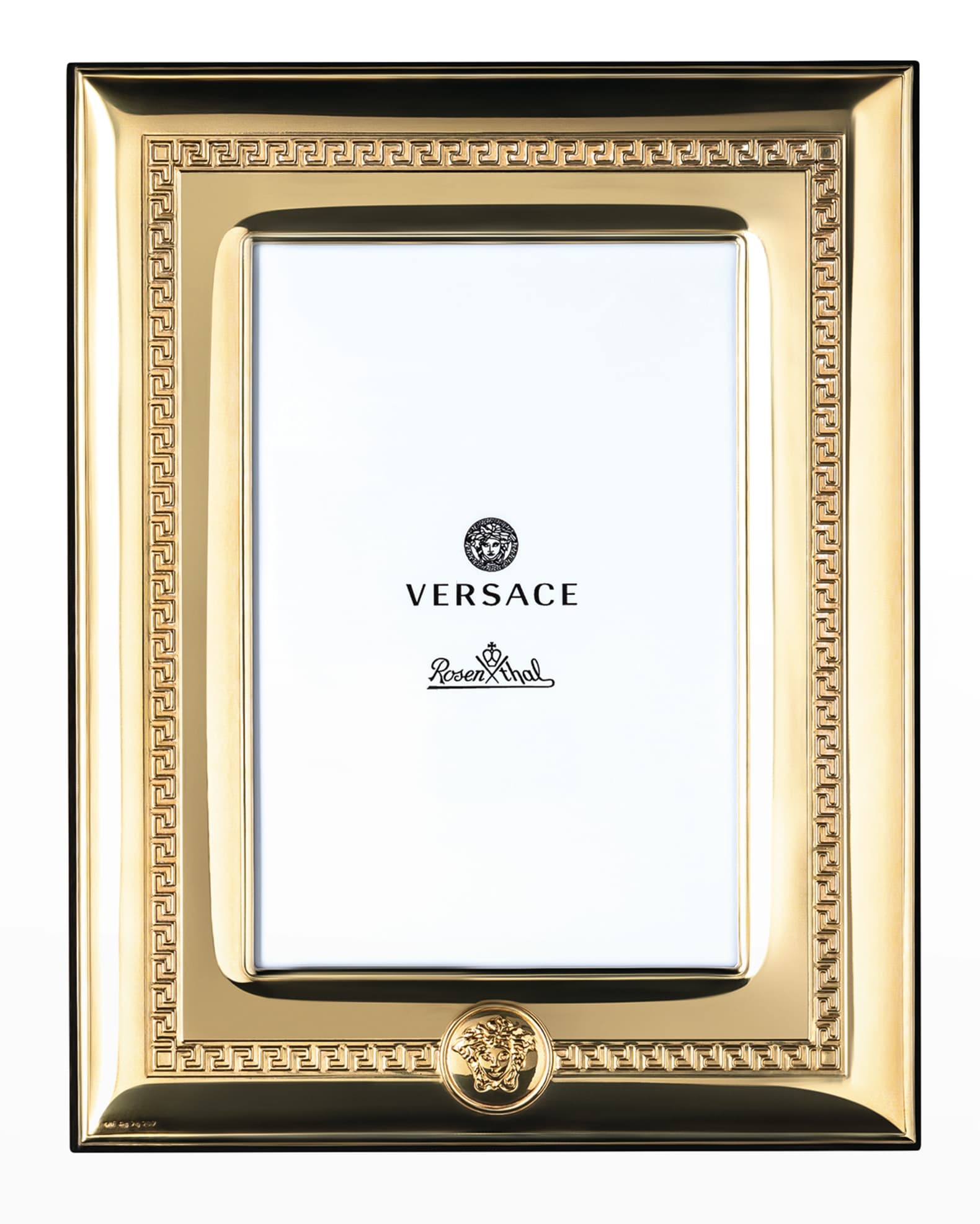 Versace Gold Plated Photo Frame, 4" x 6" Horchow