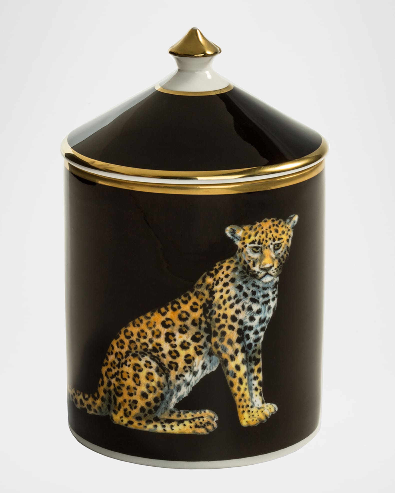 Halcyon Days Leopard Jasmine Lidded Candle