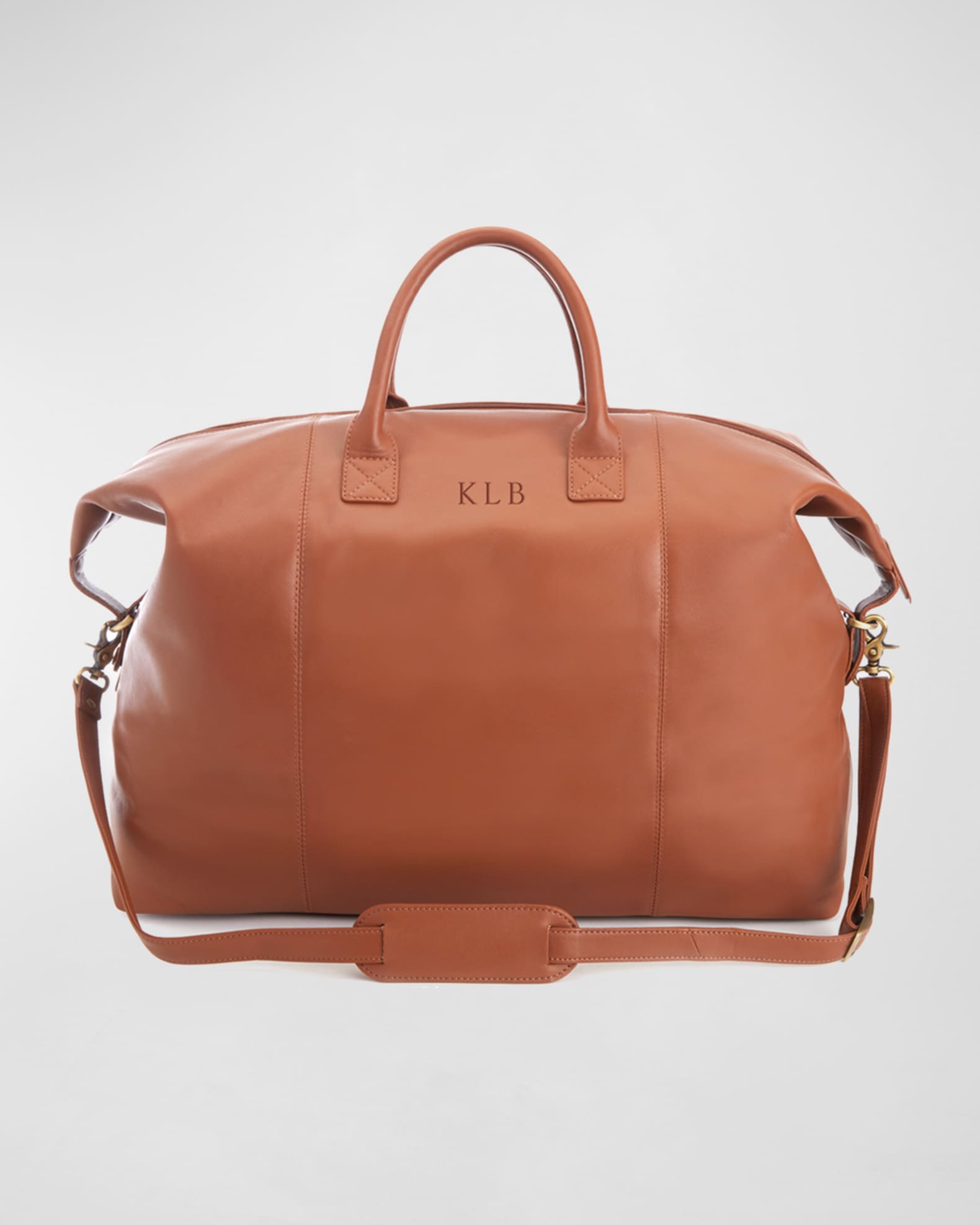 Royce leather duffle bag online