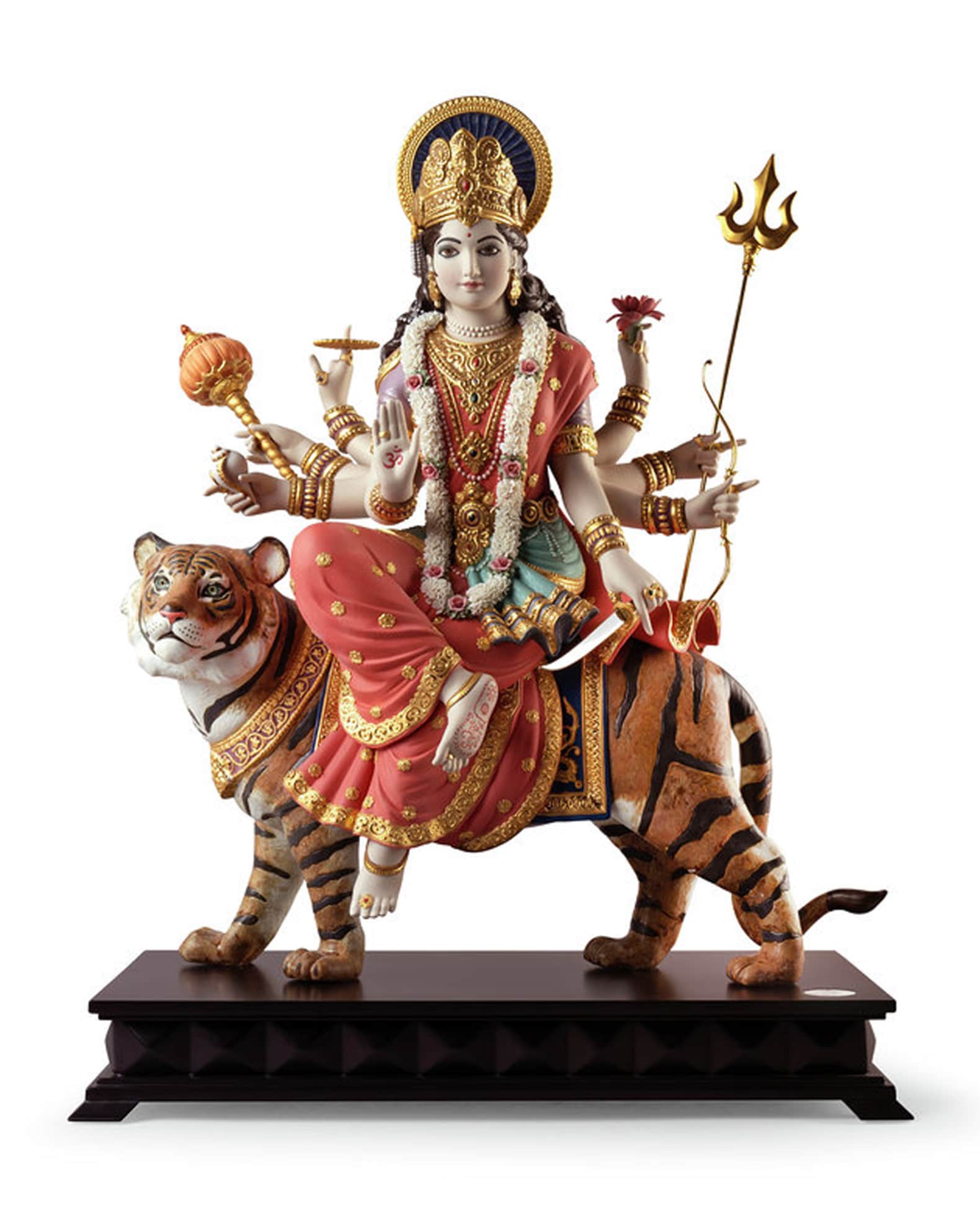 Lladro Goddess Durga Figurine