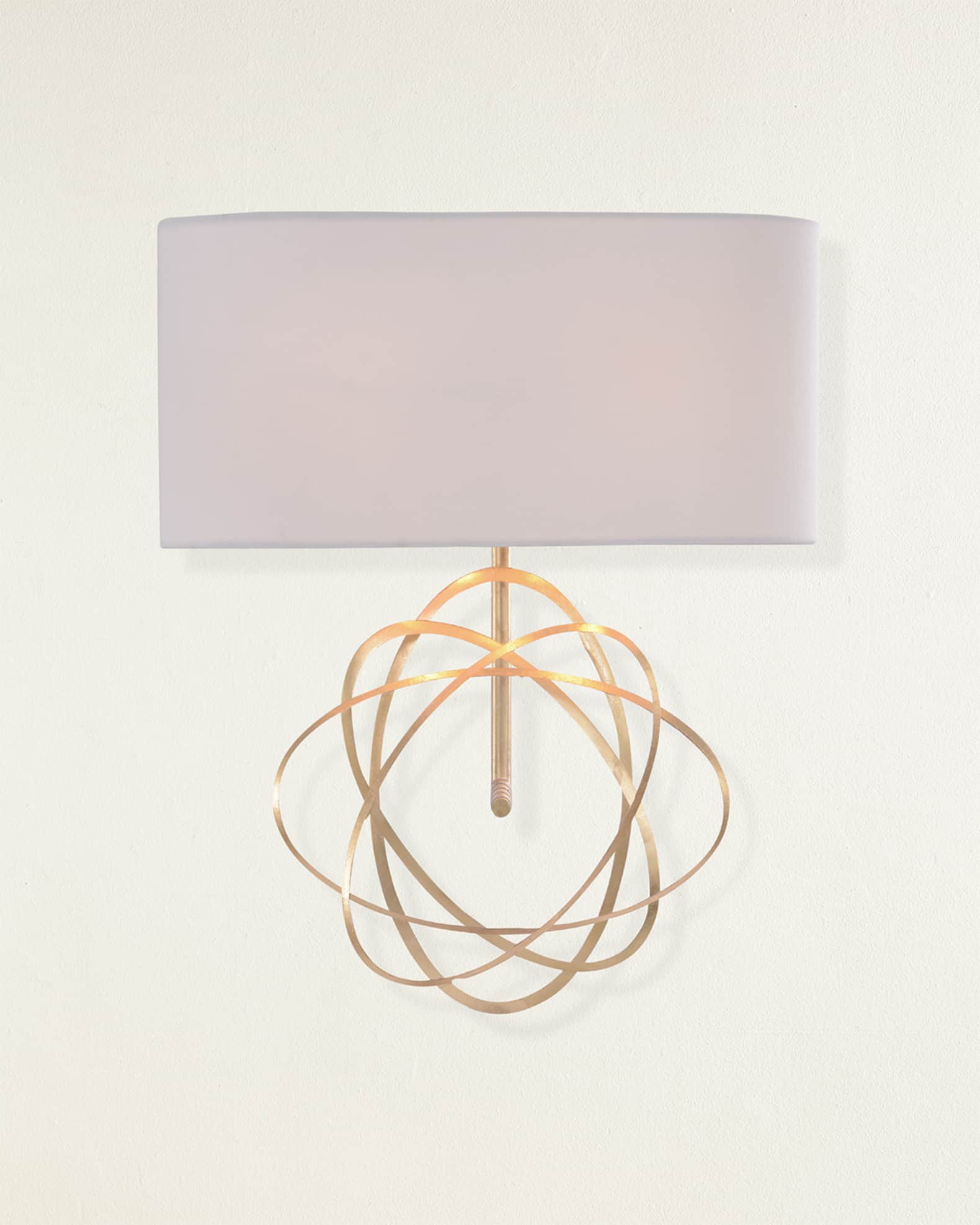 JohnRichard Collection Layered Acrylic TwoLight Wall Sconce Horchow