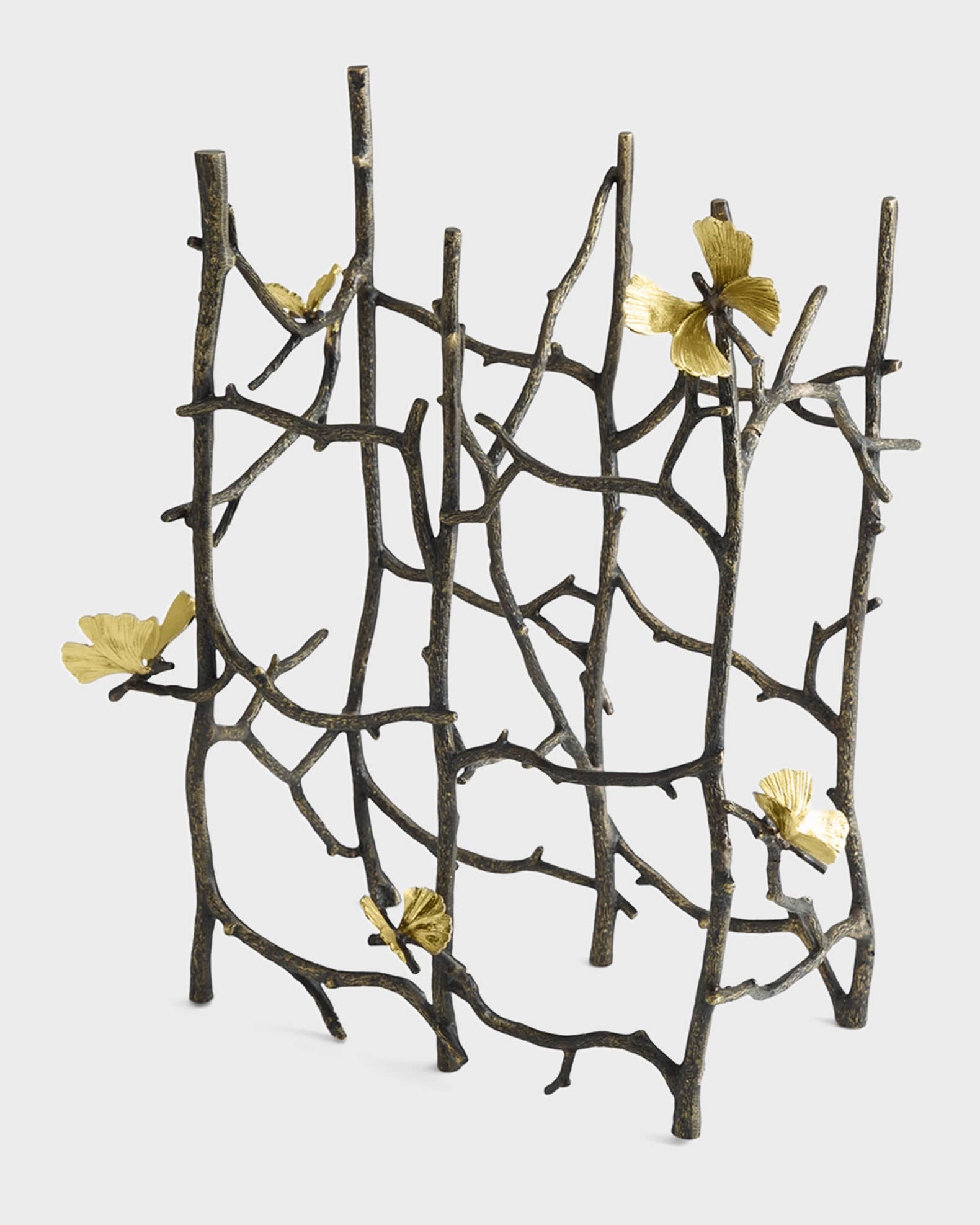 Michael Aram Butterfly Ginkgo 6 Bottle Wine Rack