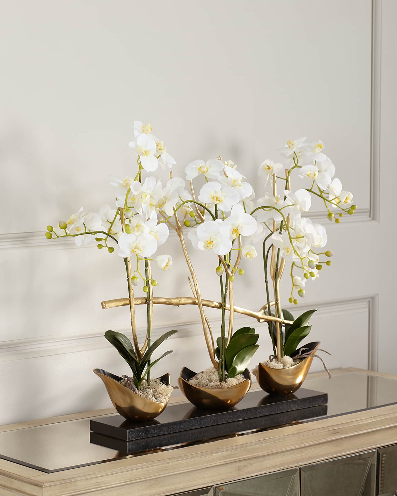 John-Richard Collection Silhouette Orchids II