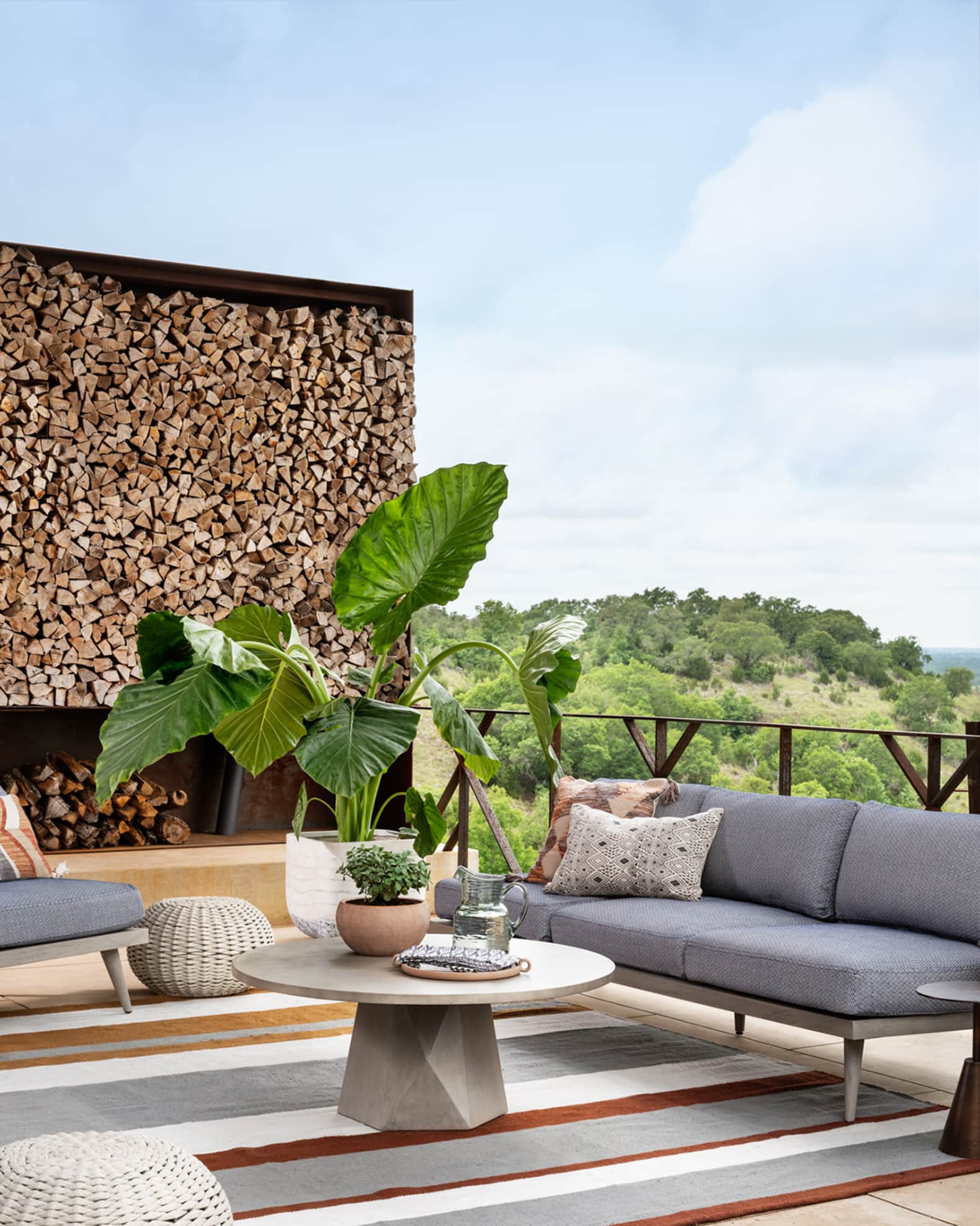 Four Hands Bowman Outdoor Coffee Table