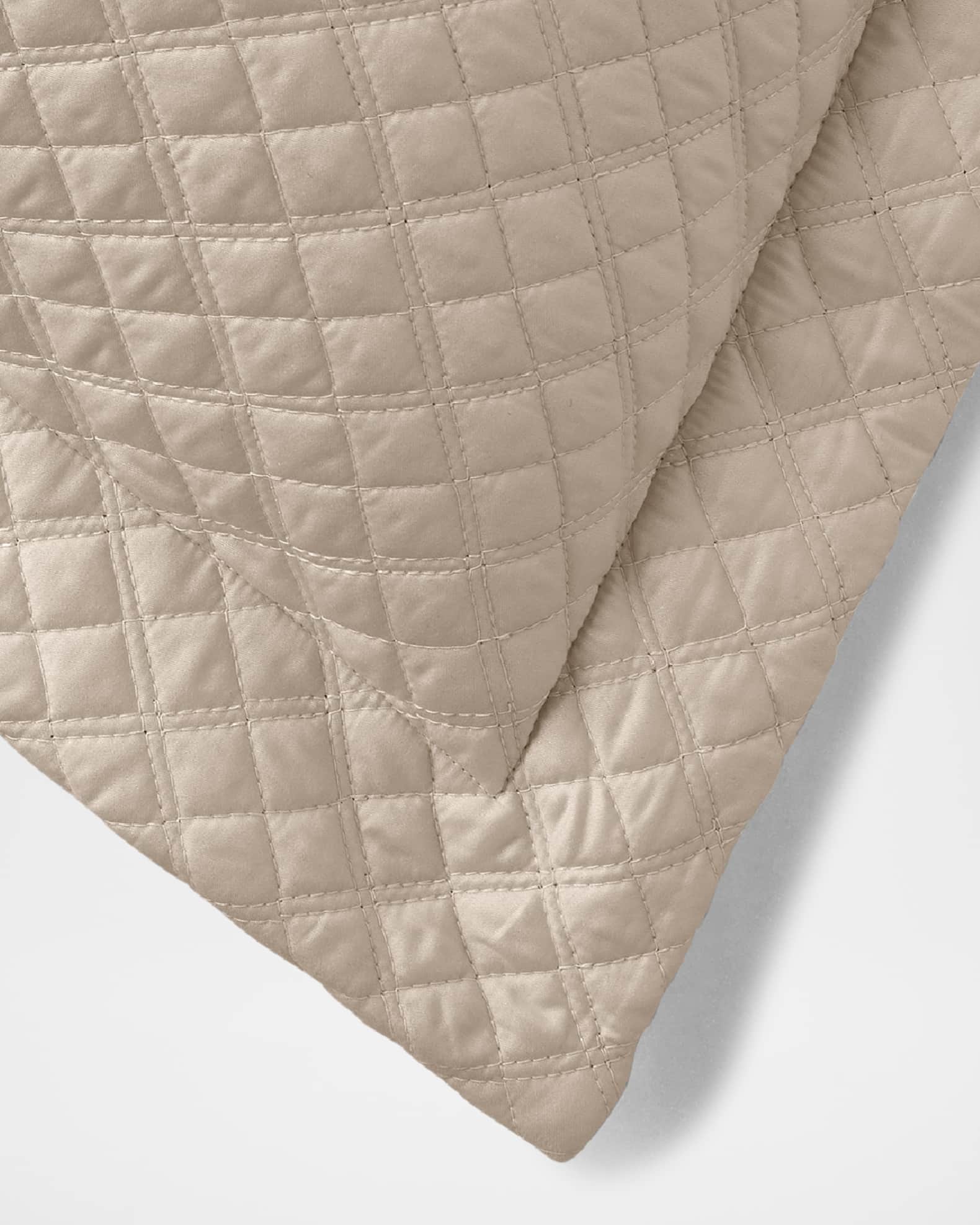 Ralph Lauren Home Quilted Sateen Argyle European Sham | Horchow