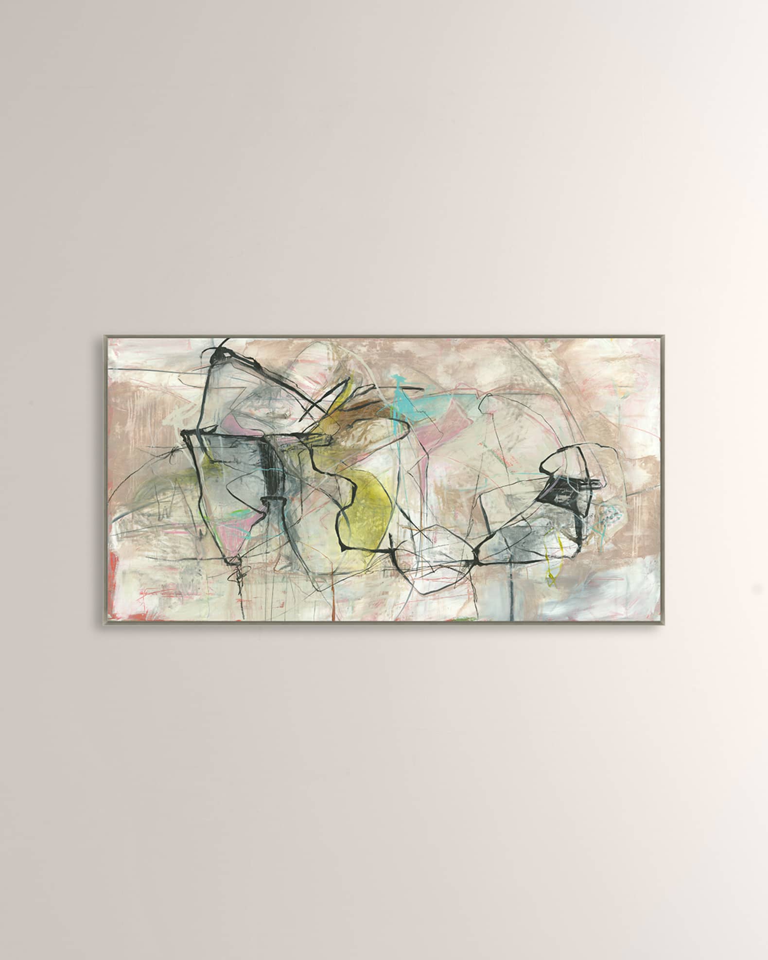 "Out of Line" Giclee on Canvas Wall Art
