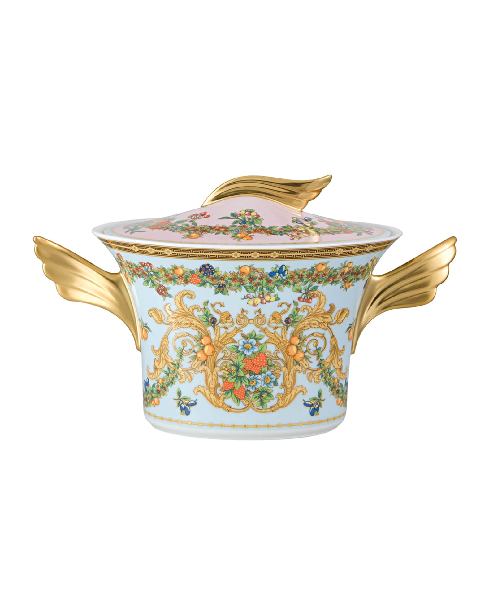 Versace Butterfly Garden Soup Tureen Horchow