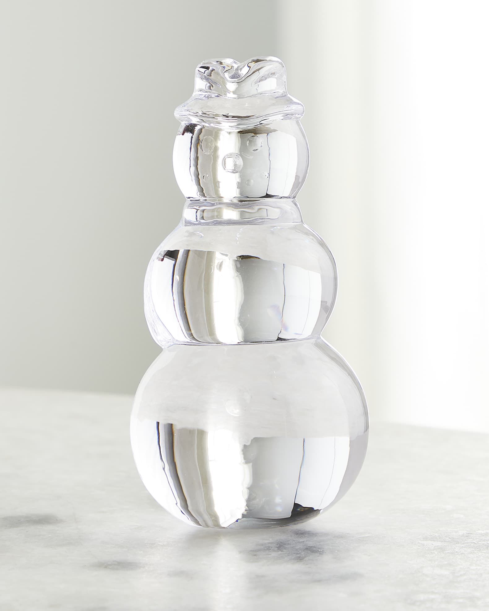 Simon Pearce Snowman Figurine | Horchow