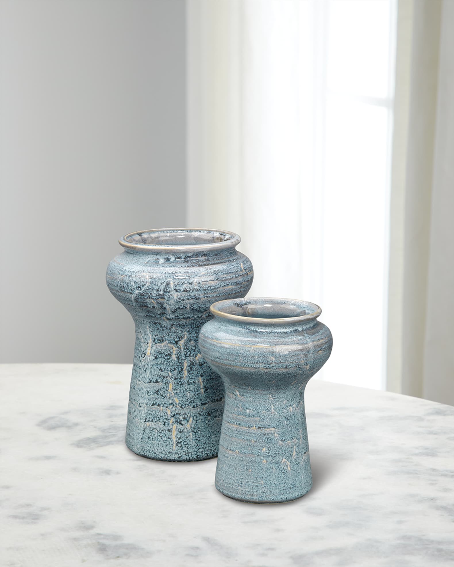 Jamie Young Snorkel Vases, Set of 2