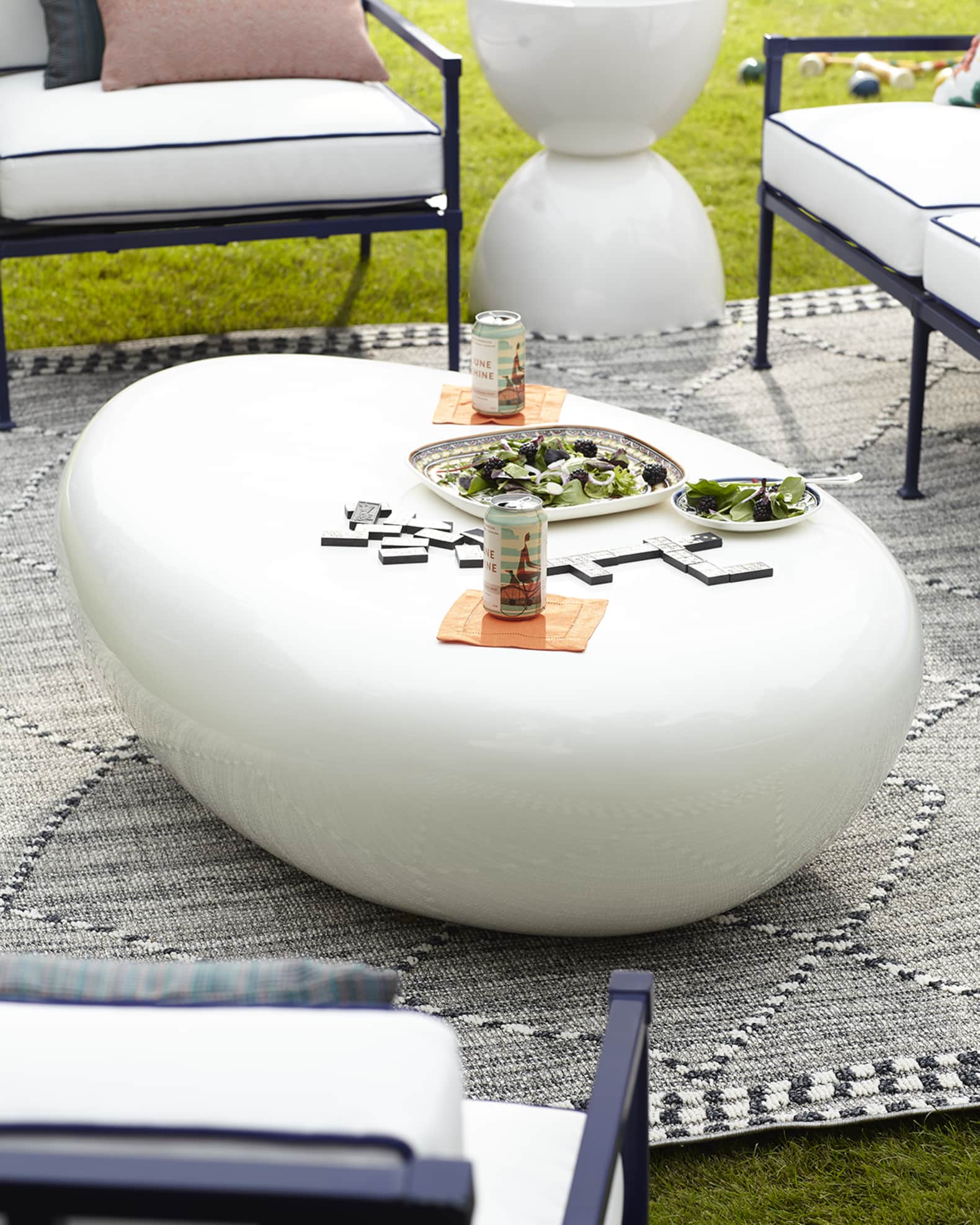 The Phillips Collection River Stone Coffee Table Horchow