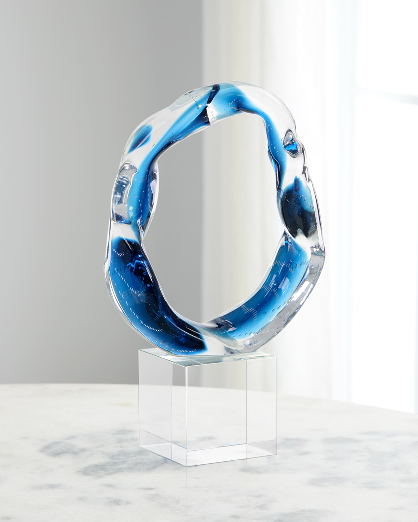 John-Richard Collection Hand-Blown Glass Sculpture I