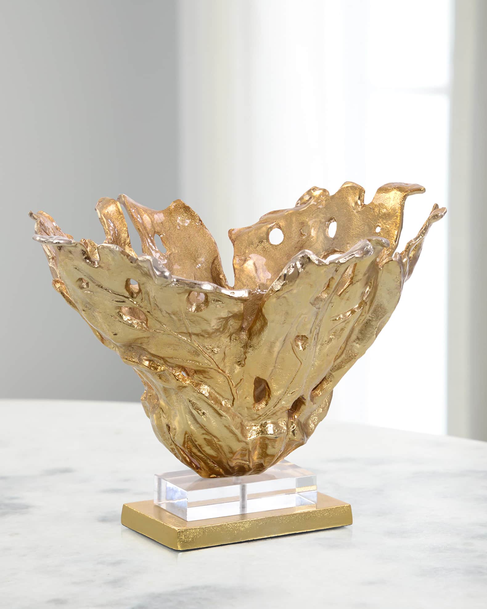 John-Richard Collection Furling Leaves Bowl