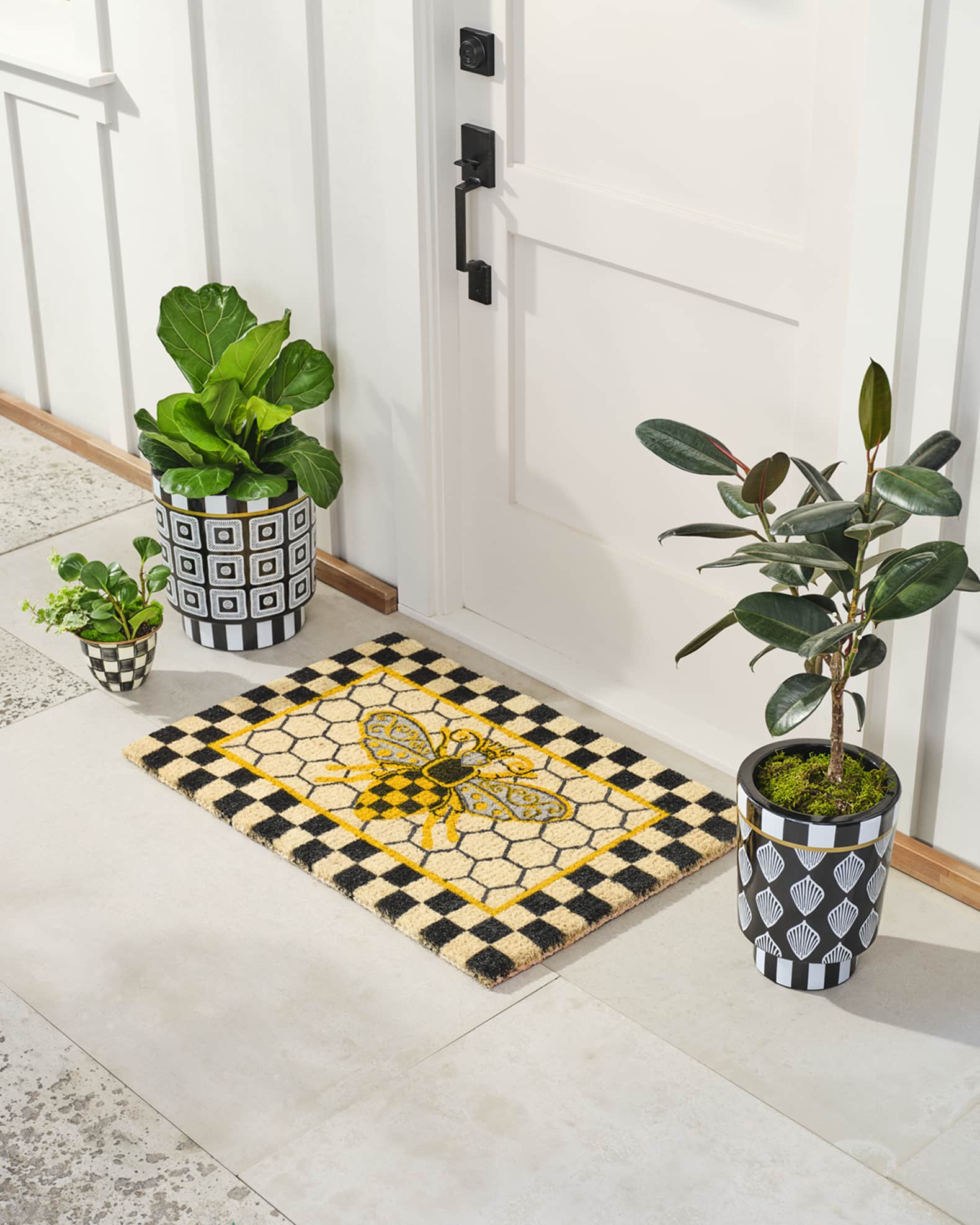 MacKenzie-Childs Queen Bee Rug , 2' x 3' | Horchow