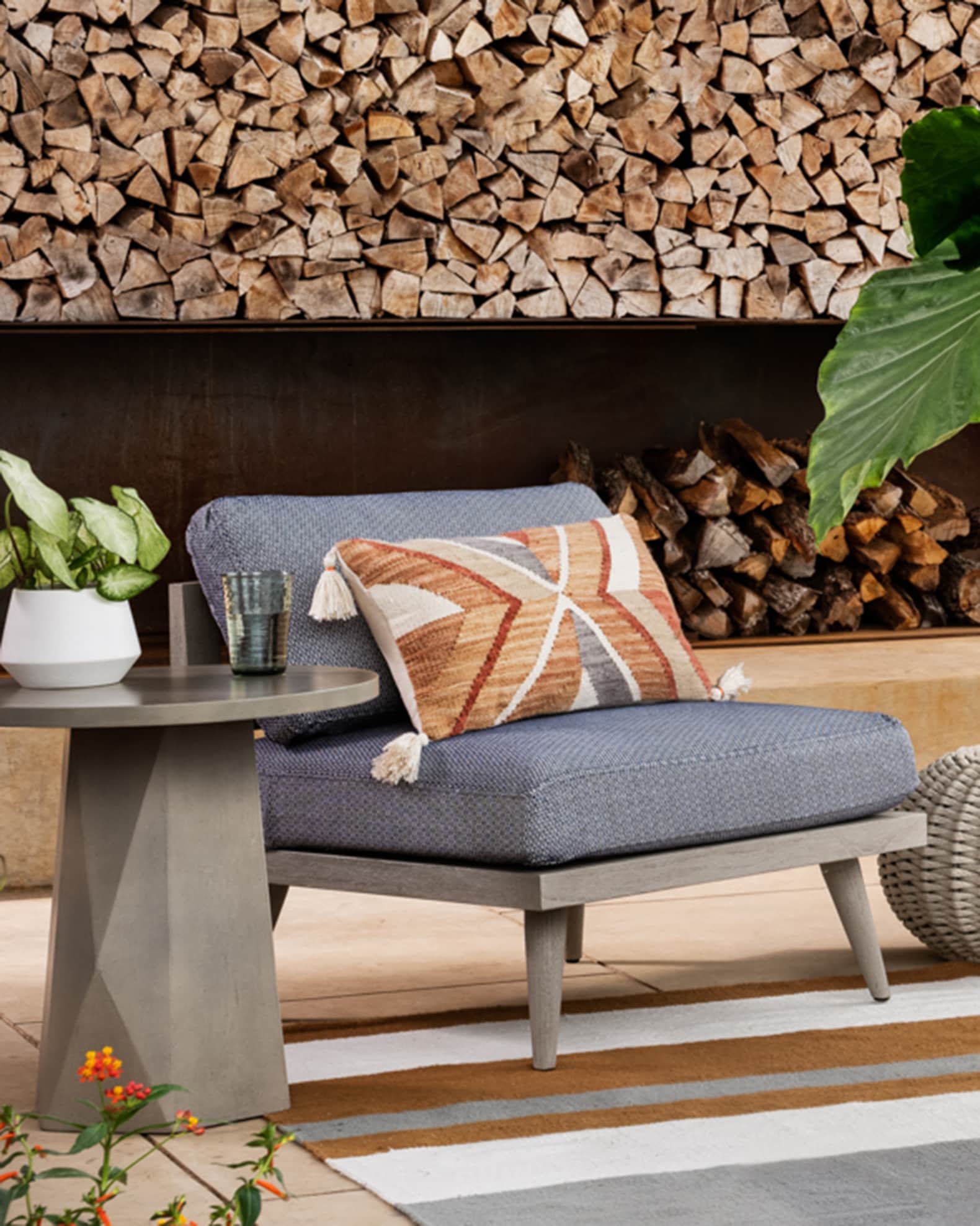 Four Hands Bowman Outdoor End Table
