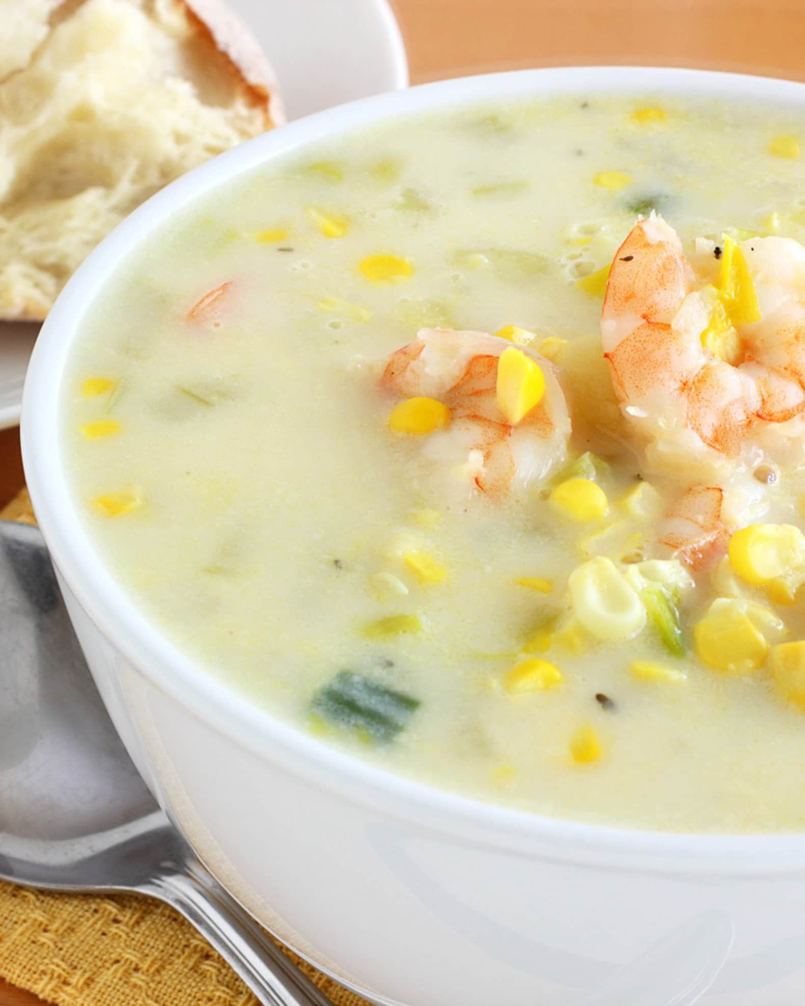 The Cajun Turkey Co Shrimp and Corn Soup