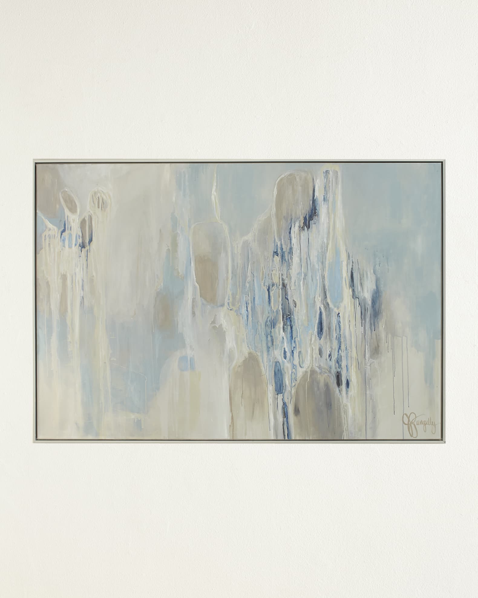 Jill Pumpelly Fine Art "Waves of Uncertainty" Limited Edition Hand-Embellished Giclee