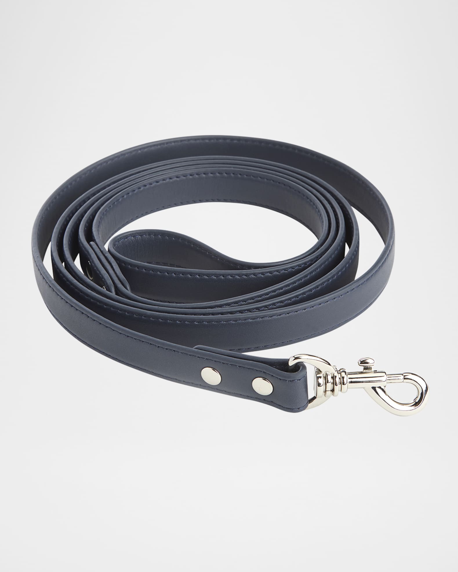 ROYCE New York Personalized Leather 6-Foot Dog Leash