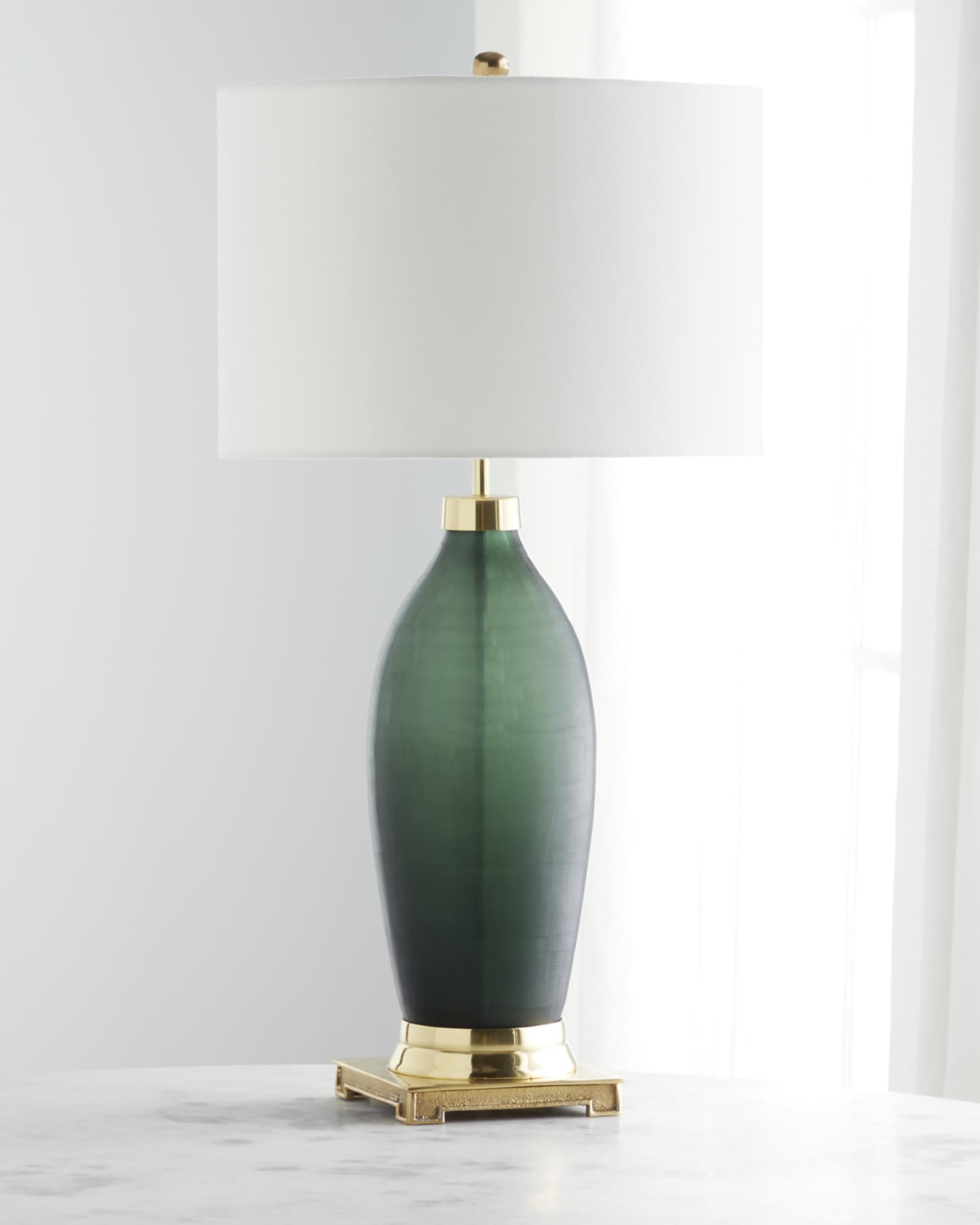 Green lamp table cheap