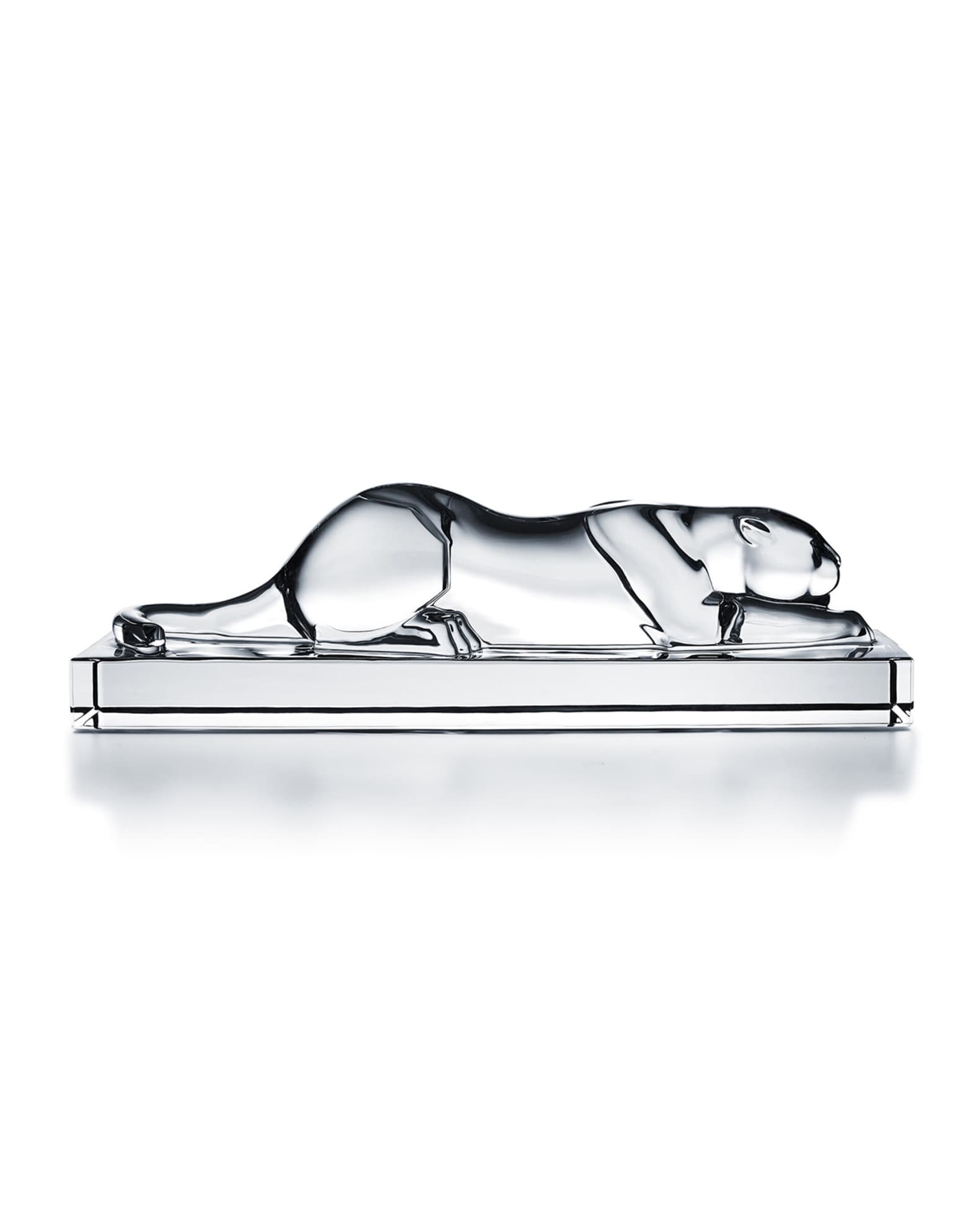 Baccarat Heritage Panther Statue | Horchow