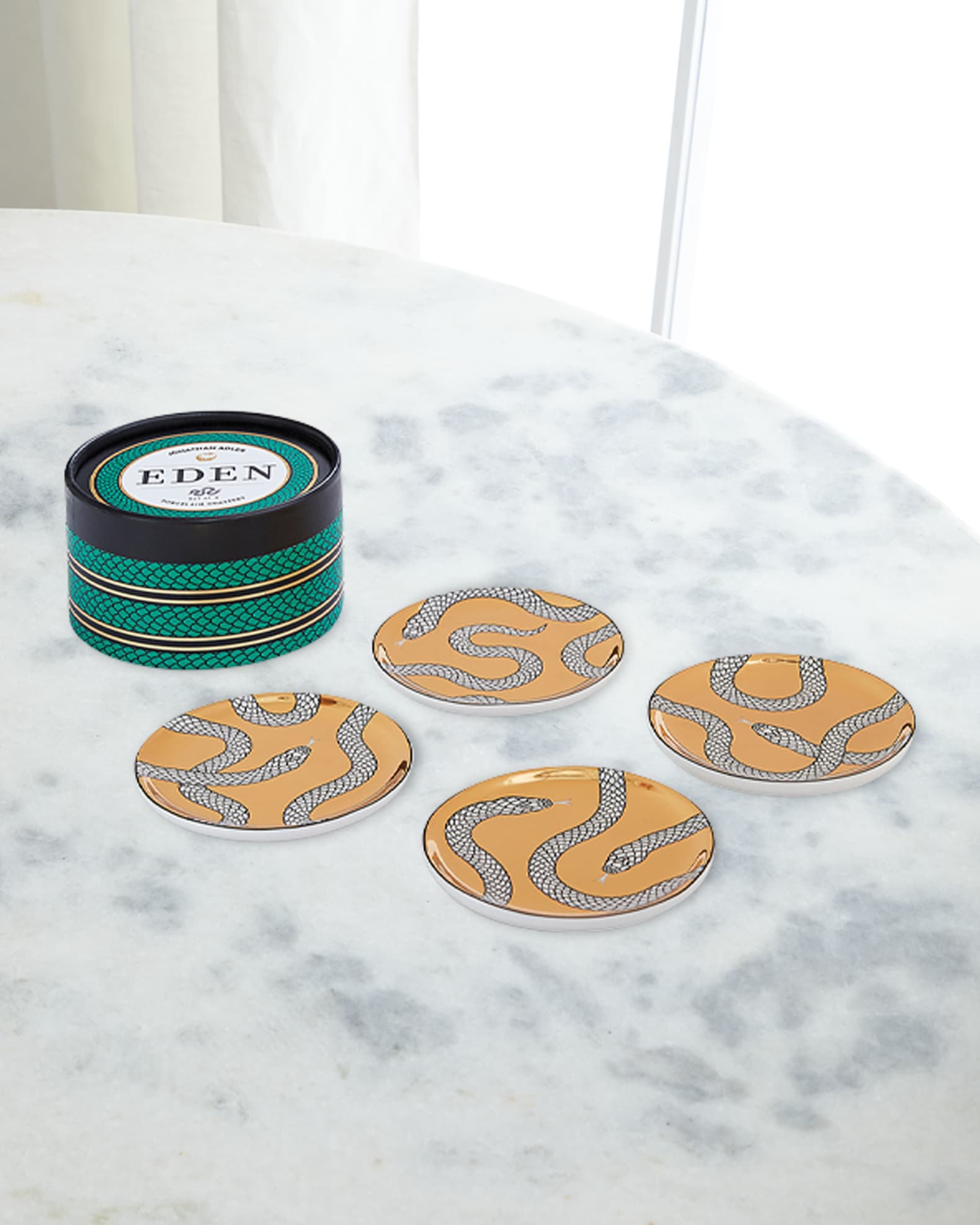 Jonathan Adler Eden Coasters, Set of 4 Horchow