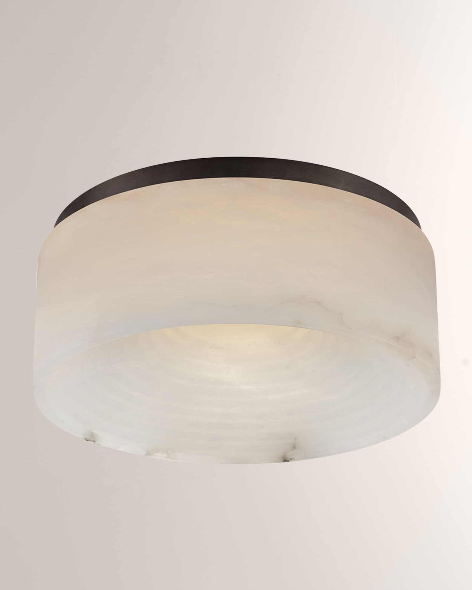 Halcyon Petite Bezel Flush Mount — Info Lighting