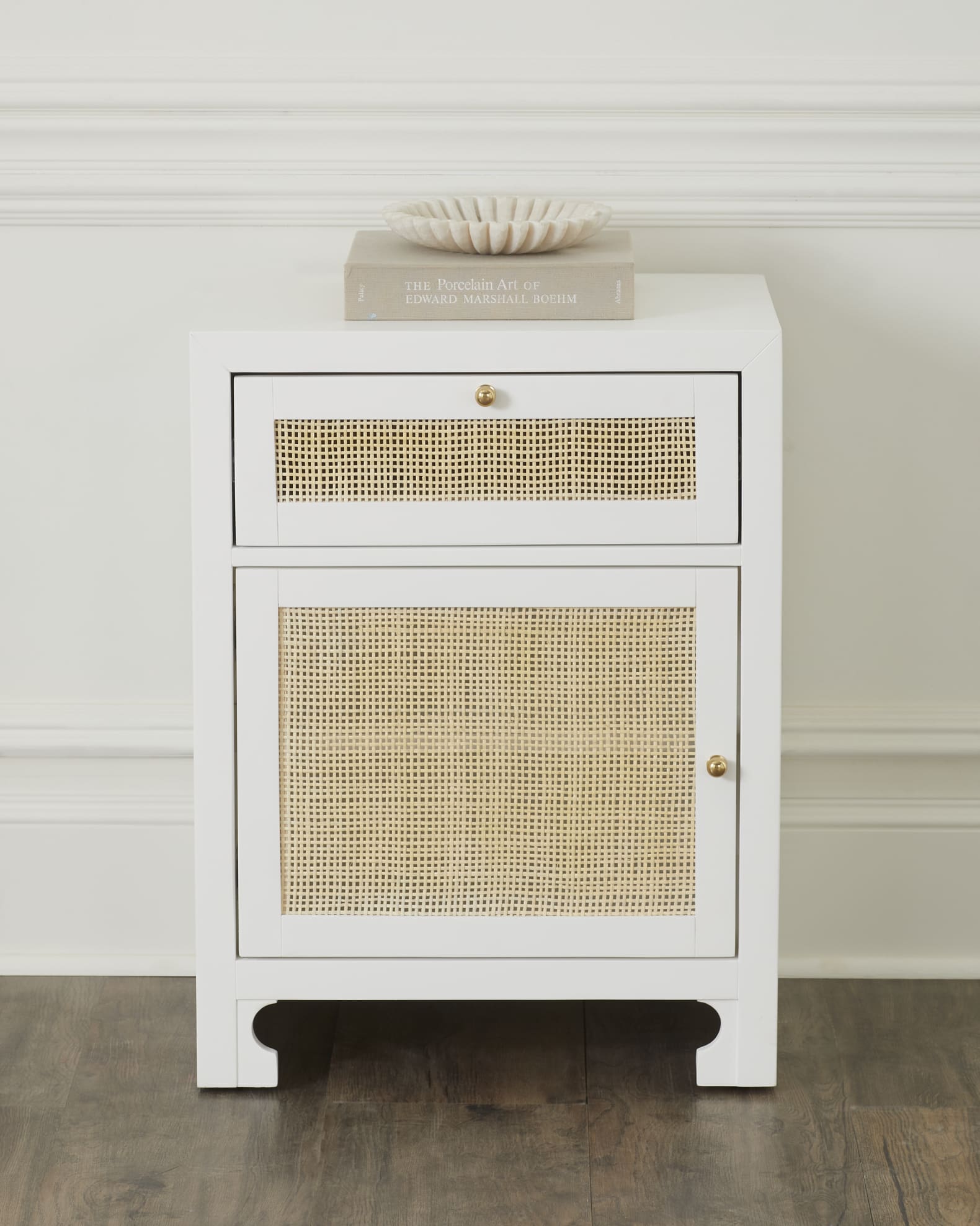 Worlds Away Hannah Cane Cabinet