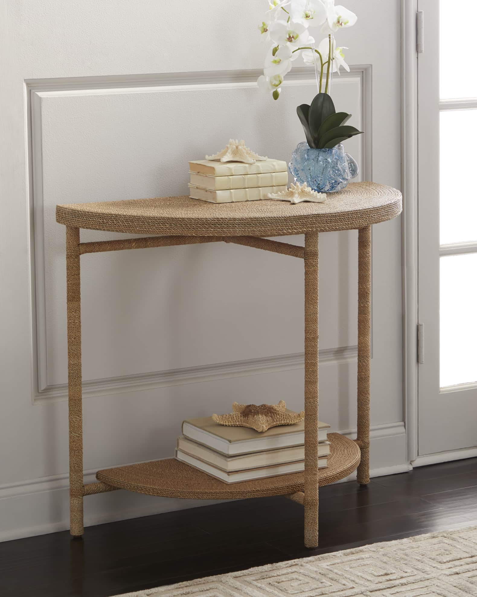 Demilune table hot sale