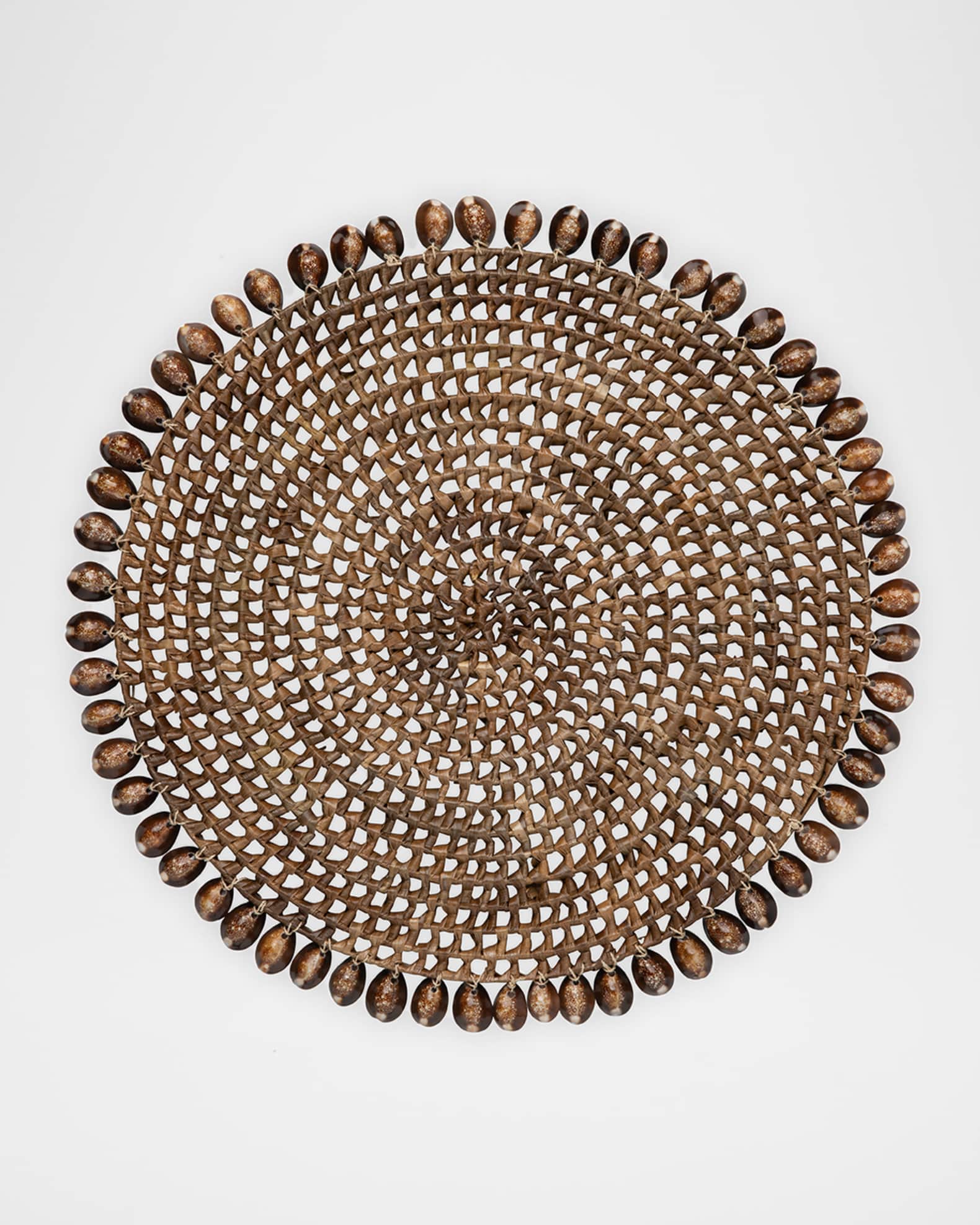 Blue Pheasant Bondi Round Placemats, Set of 2 Horchow