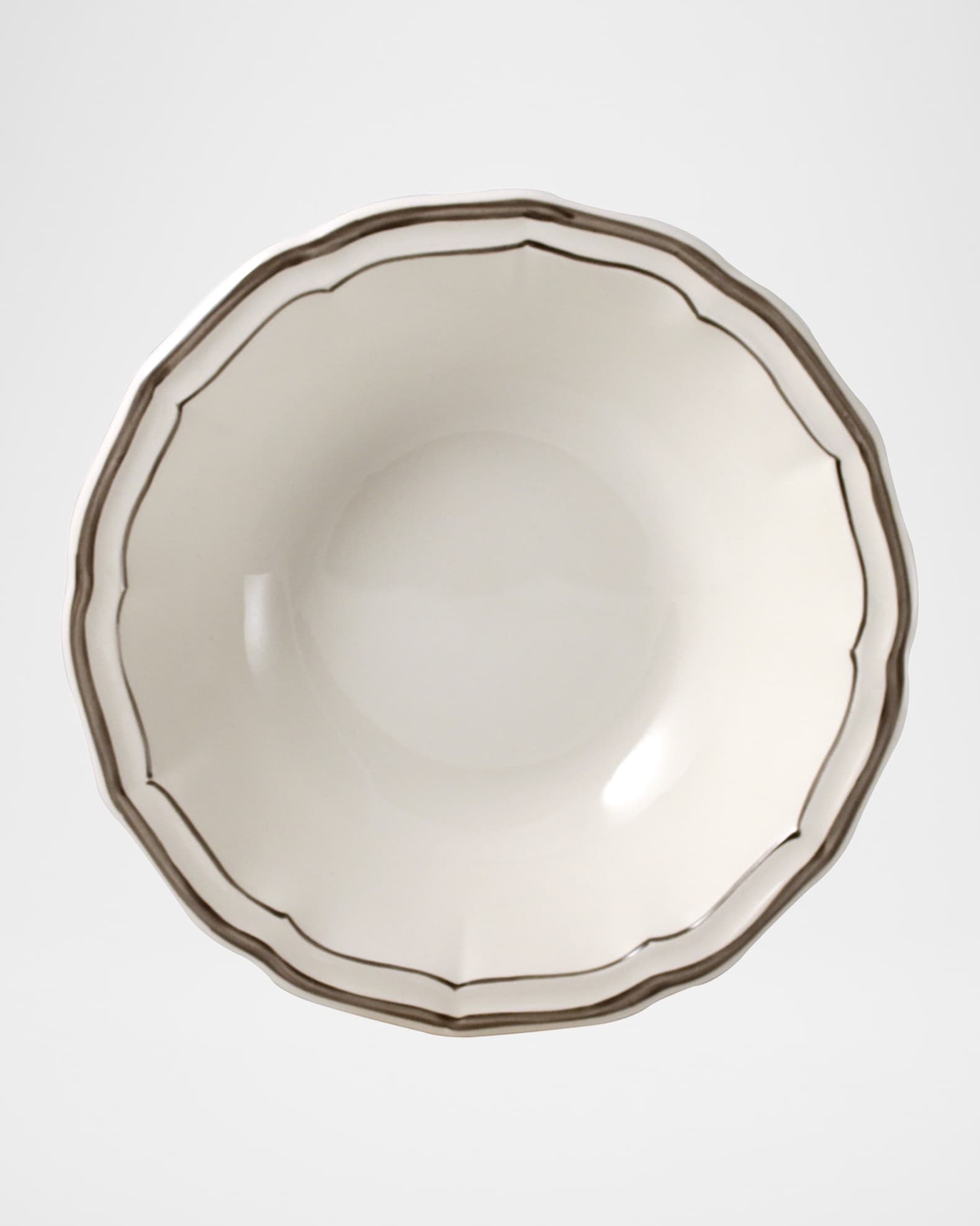 Gien Filet Rim Soup Bowl