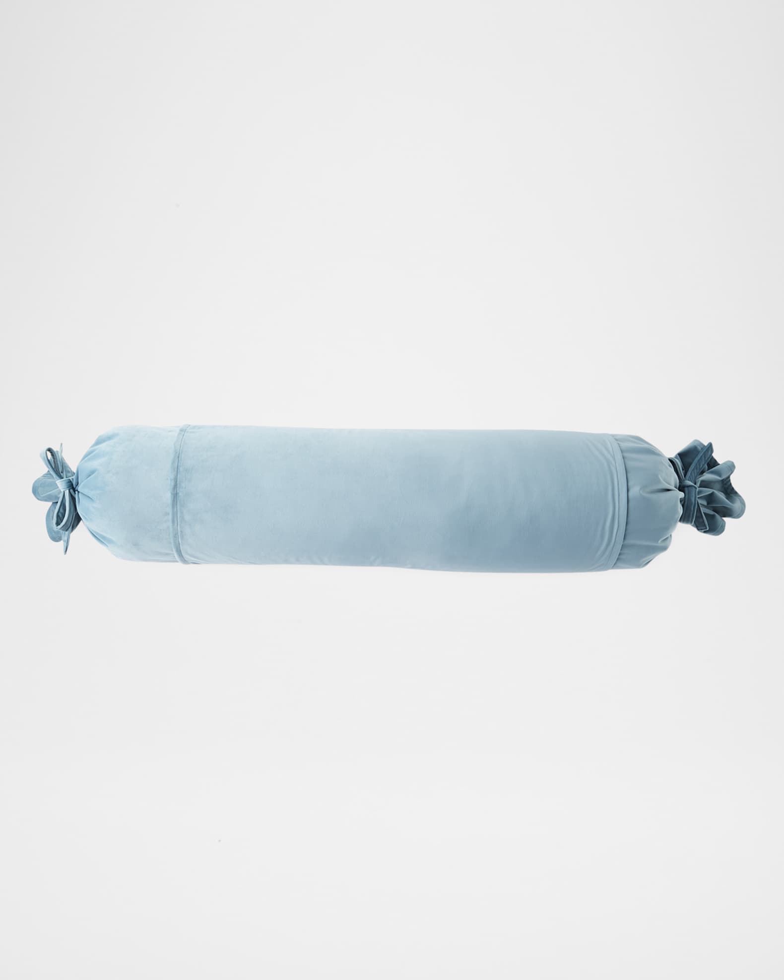 Velvet bolster pillow sales