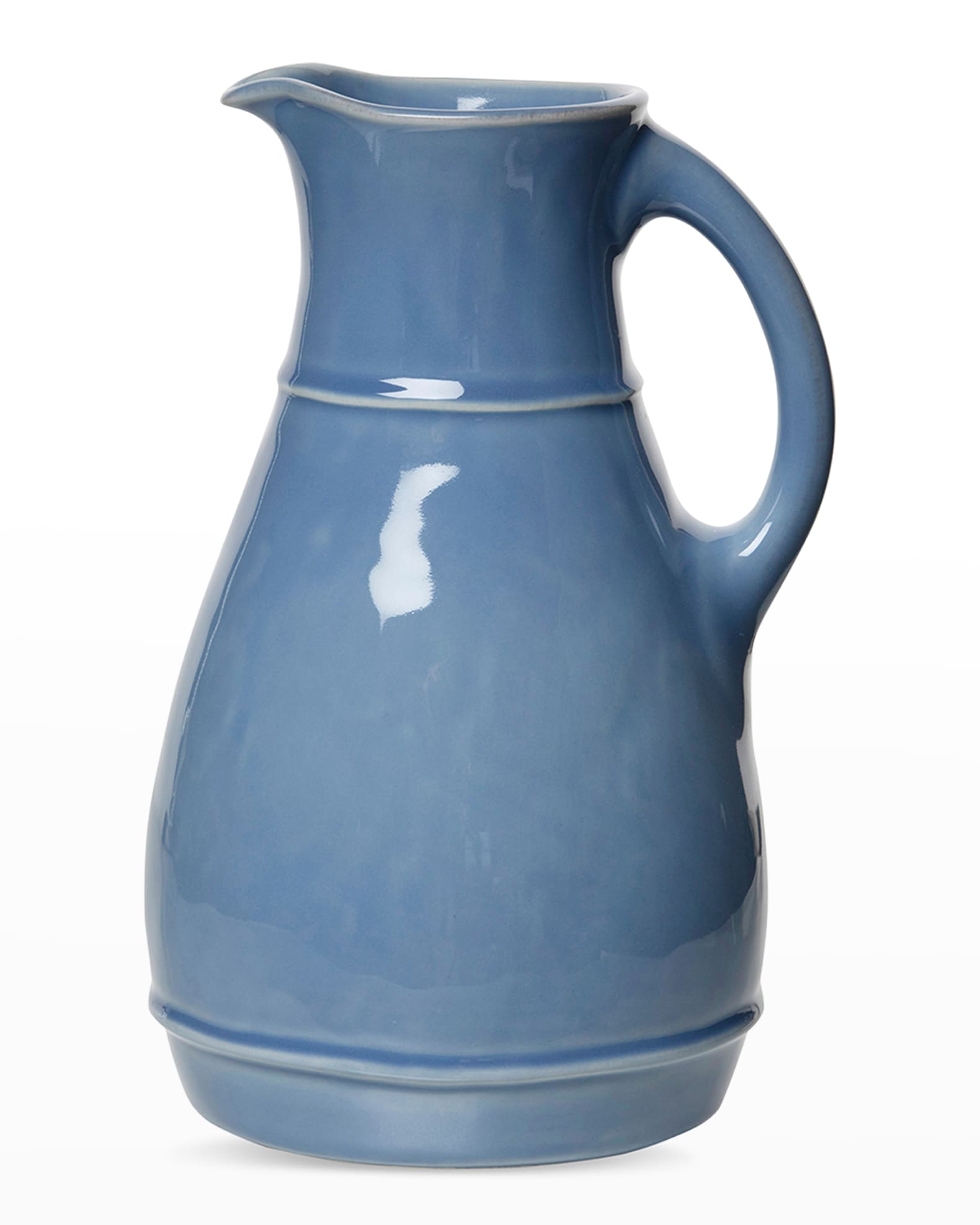 Juliska Puro Ceramic Pitcher Chambray Horchow