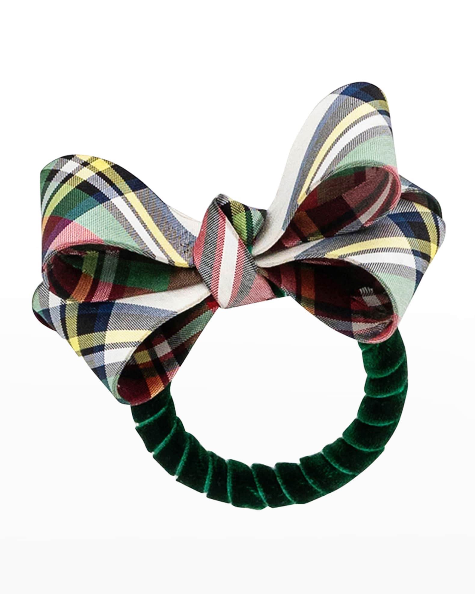 Juliska Tuxedo Napkin Ring Stewart Tartan Horchow