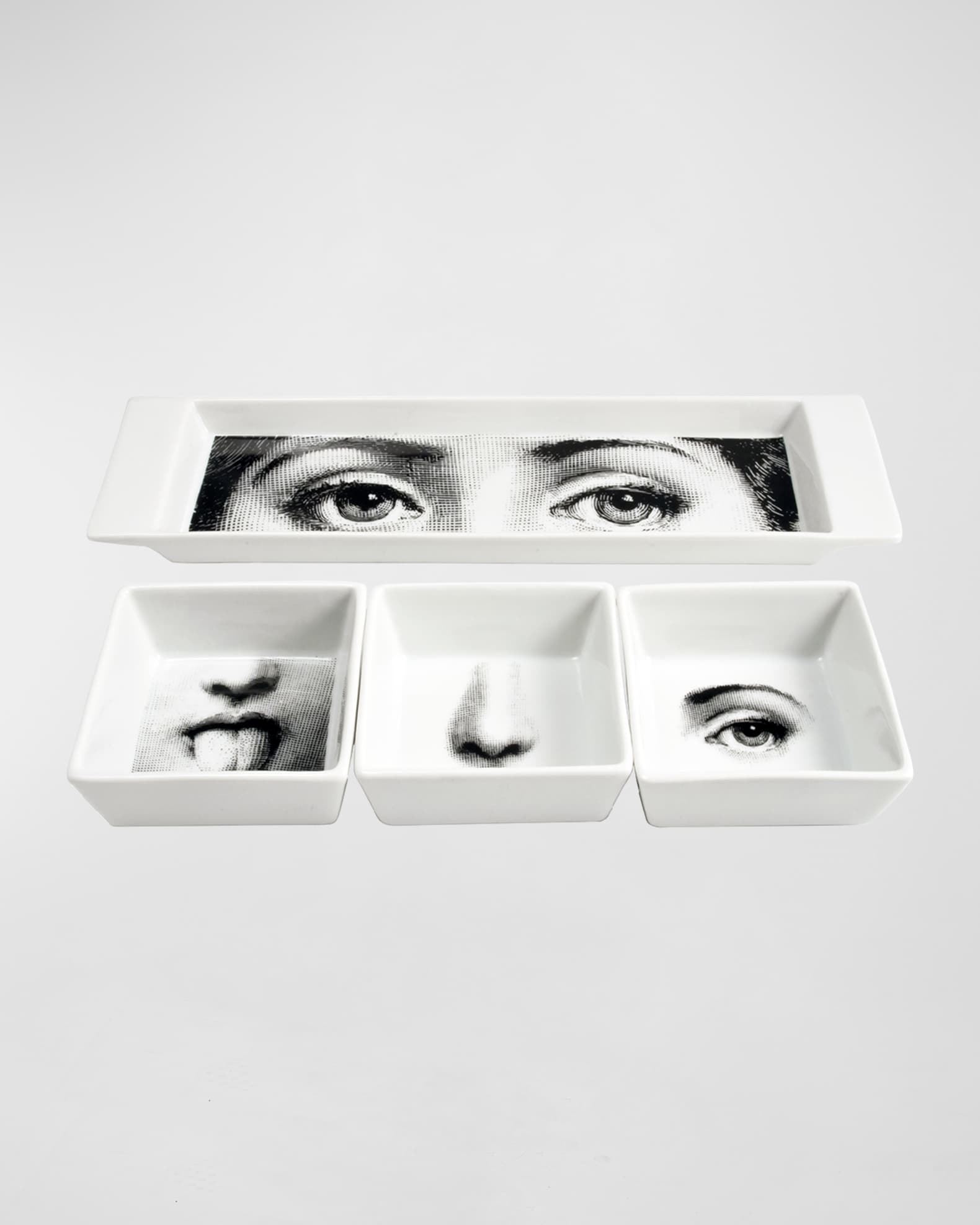 Fornasetti I Sensi Appetizer Tray Set 