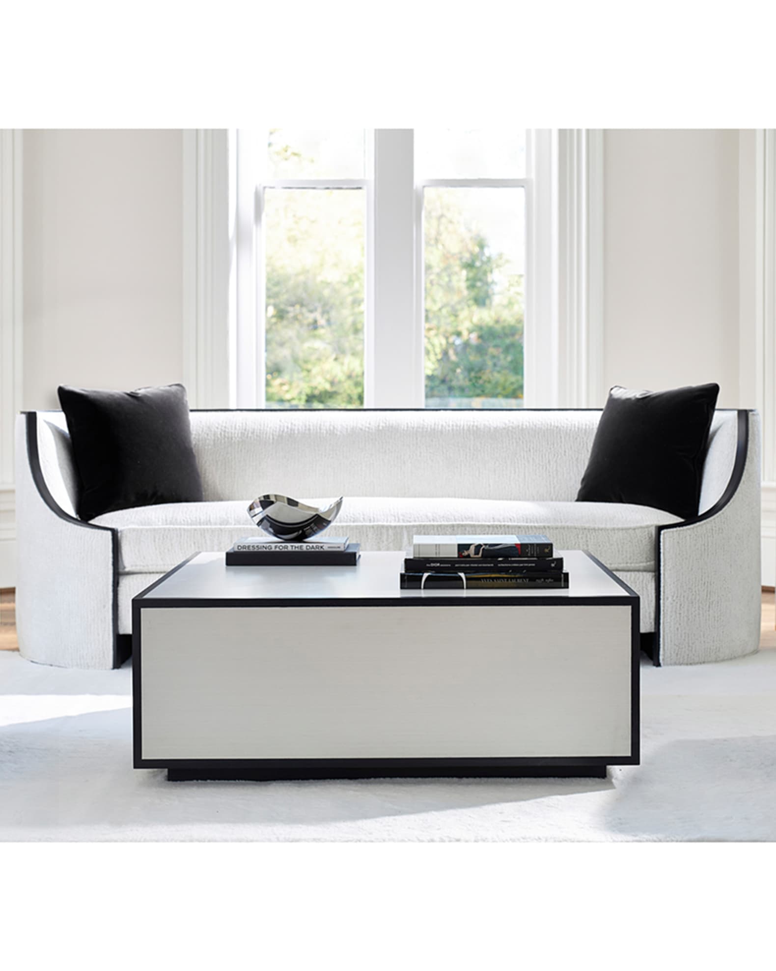 Bernhardt square store cocktail table
