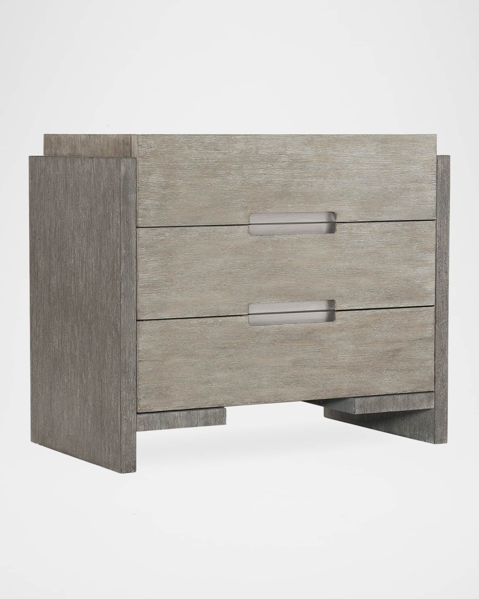 Bernhardt Foundations 3 Drawer Nightstand