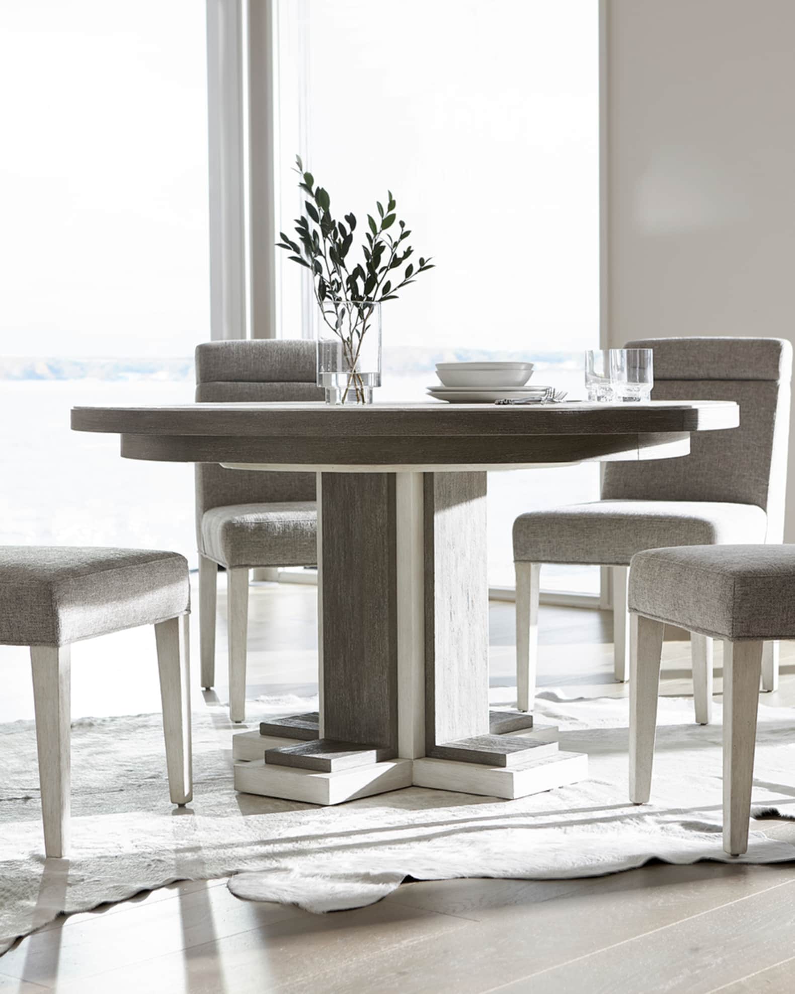 Bernhardt criteria clearance round dining table