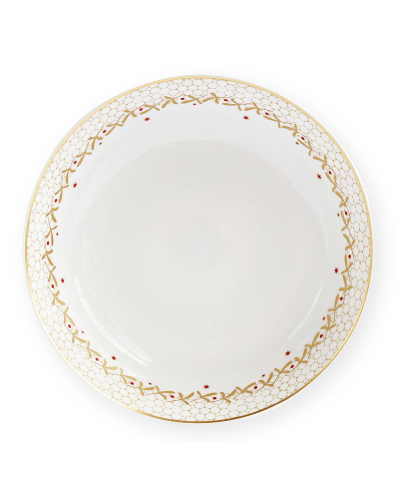 Bernardaud Noel Open Vegetable Dish Horchow