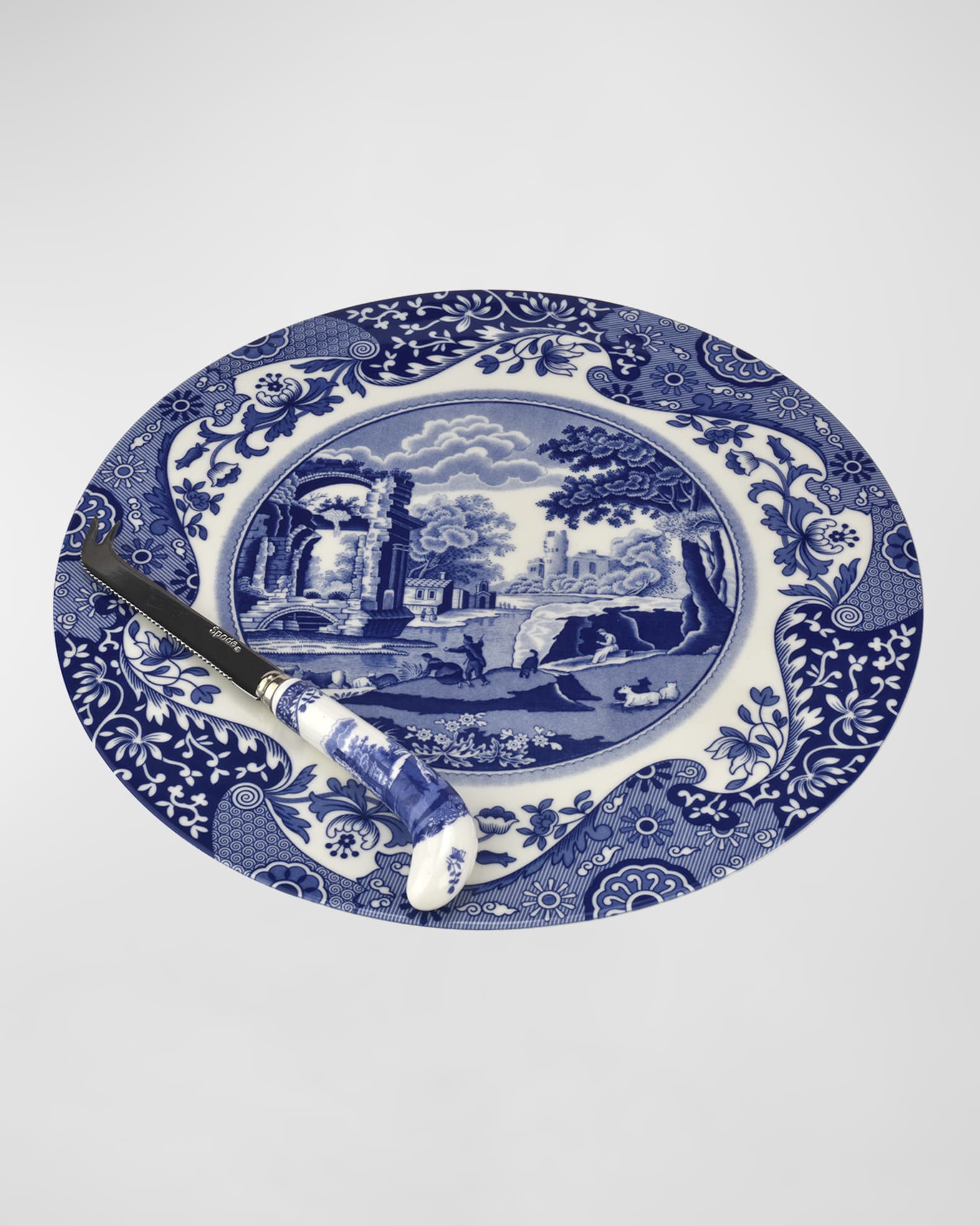 Spode blue plates cheap