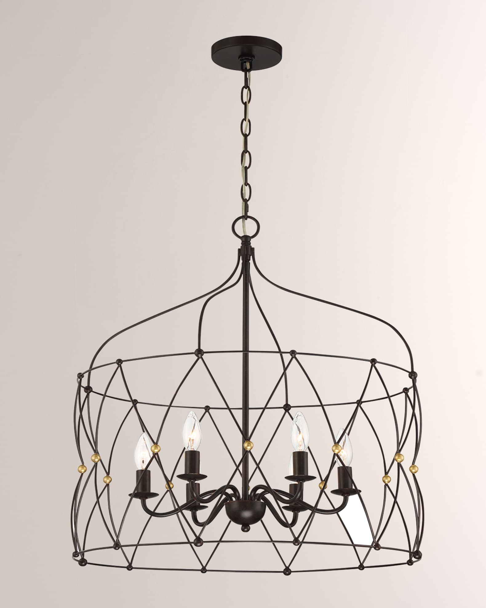 Crystorama Zucca 6 Light Lantern Horchow