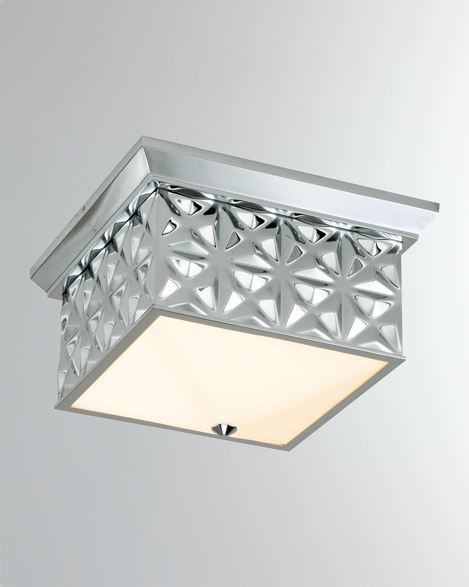 Lucas + McKearn Alpha Square Flush Mount