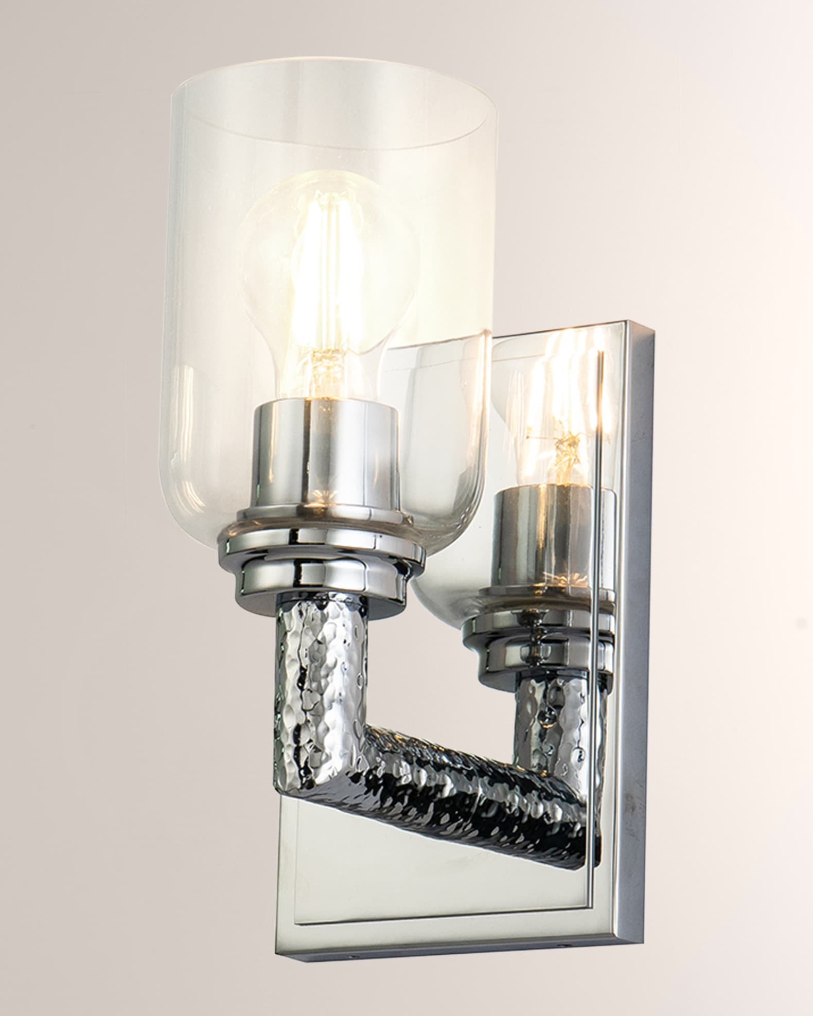 Lucas + McKearn Rampart 1-Light Bath Vanity Light