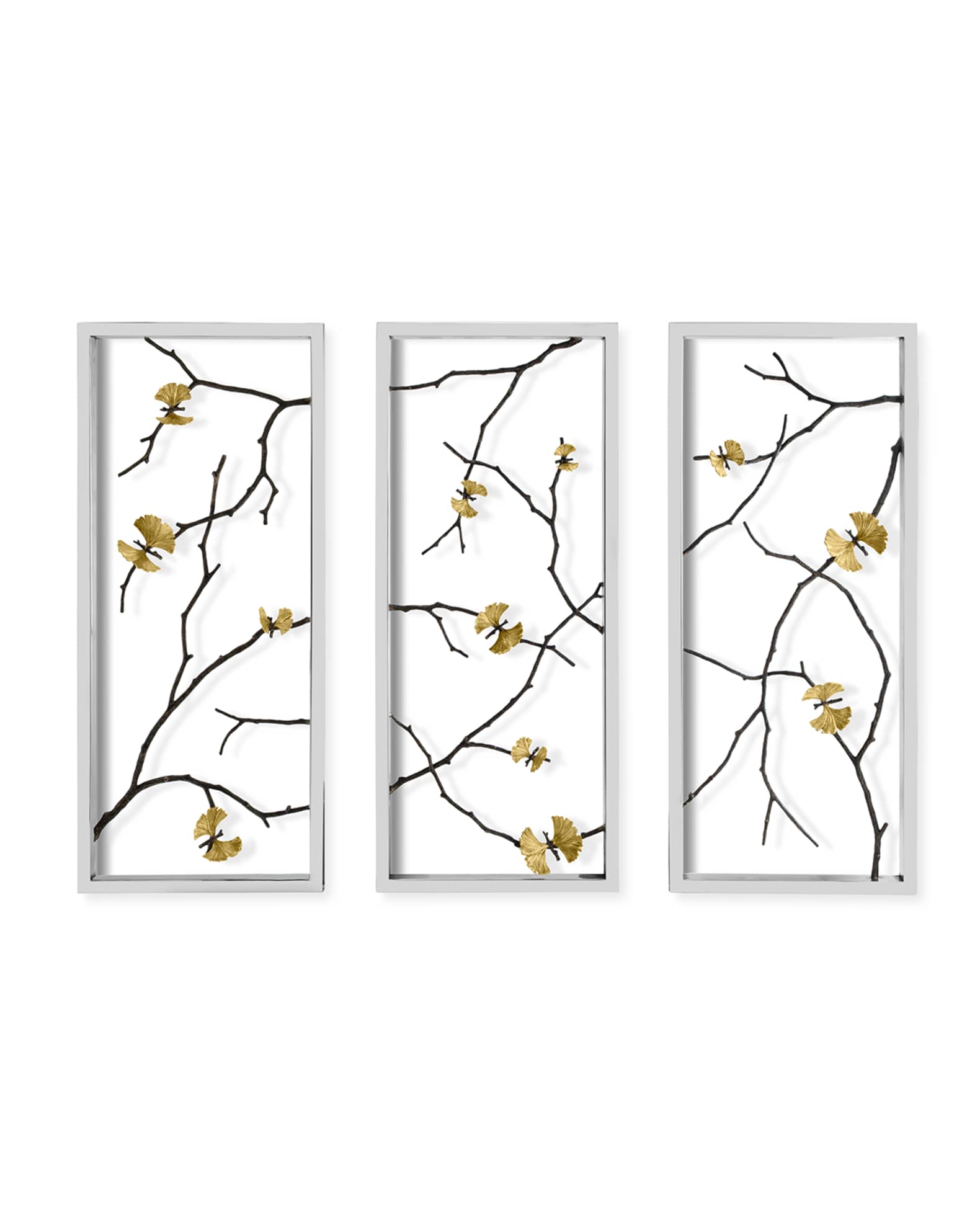 Michael Aram Butterfly Ginkgo Wall Art Panels Horchow